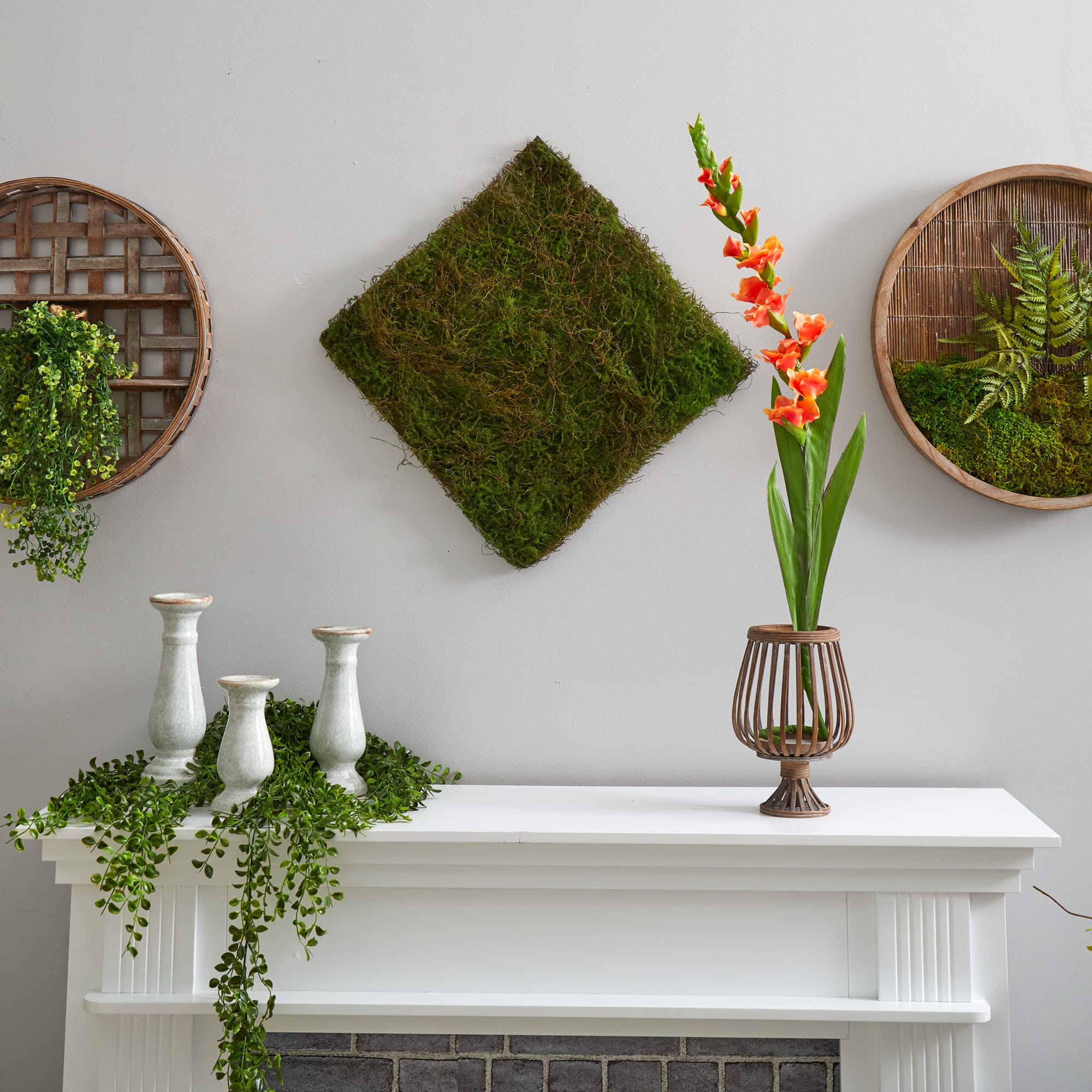 20&#x22; Artificial Moss Mat