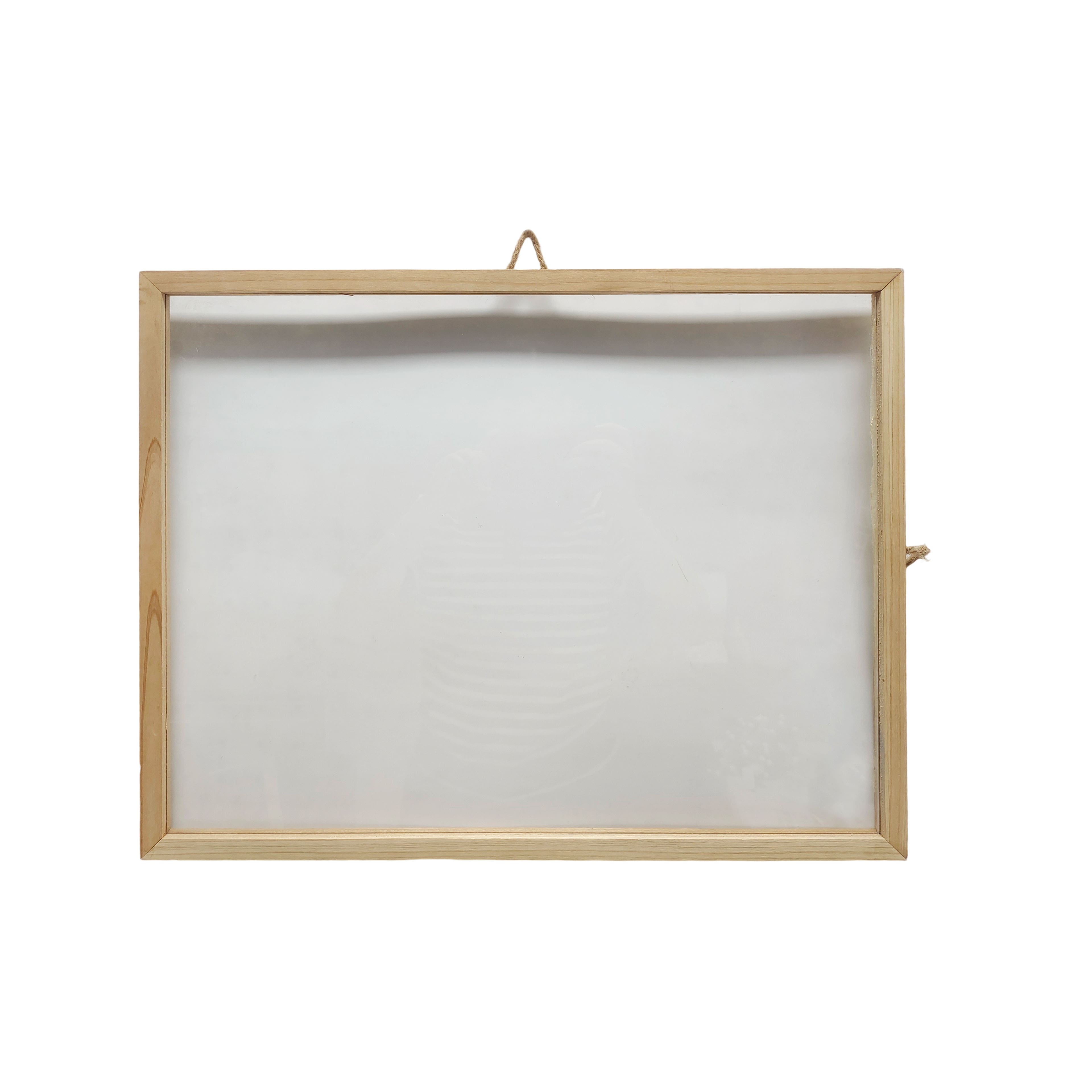 6 Pack: 16" x 20" Unfinished Wood Framed Acrylic Sign by Make Market®