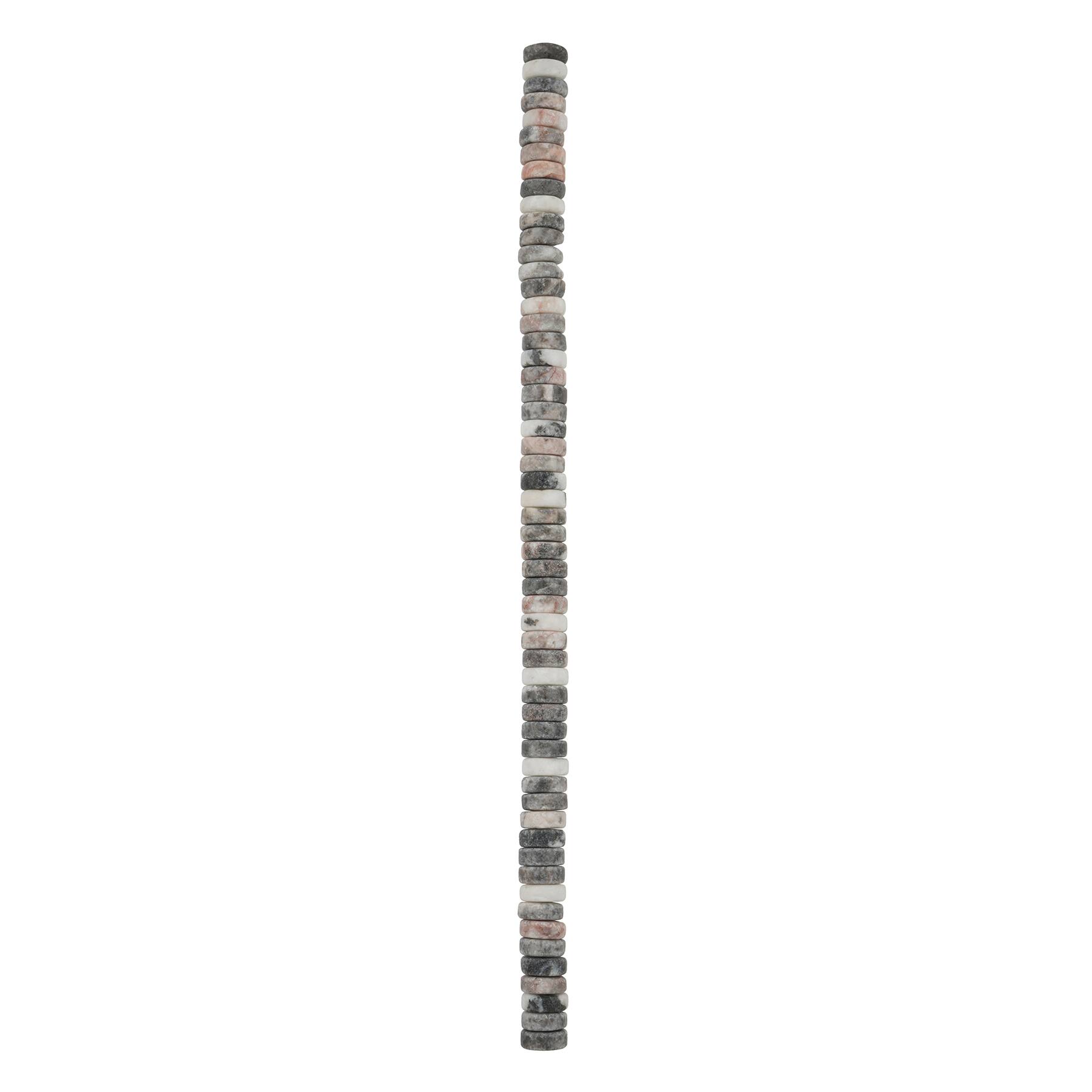 Pink Zebra Matte Heishi Beads by Bead Landing&#x2122;