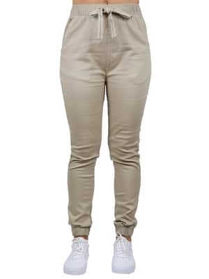 Galaxy By Harvic Loose Fit Stretch Twill Women's Joggers | Michaels