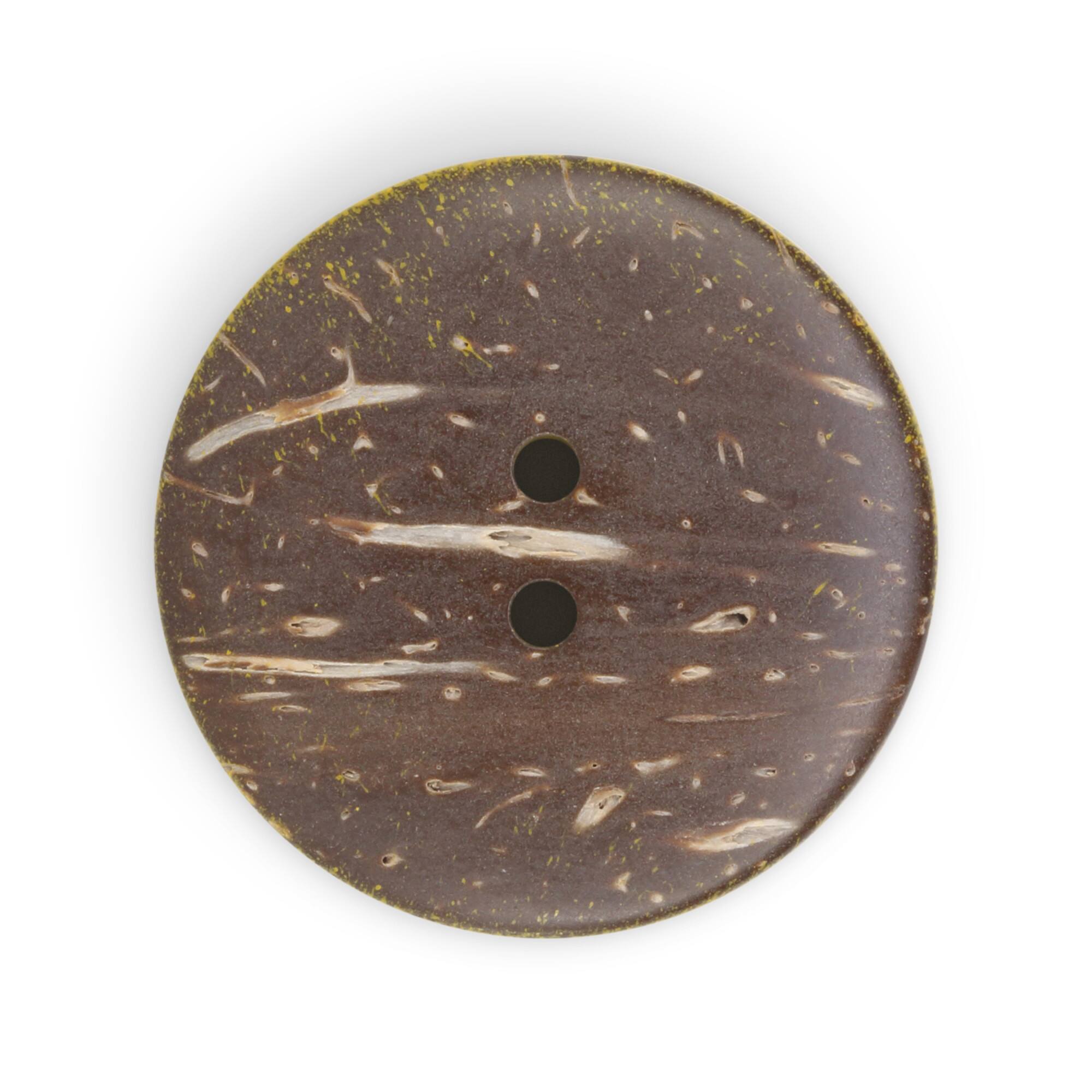 Dritz® 30mm Sustainable Coconut Round Button, 3ct.