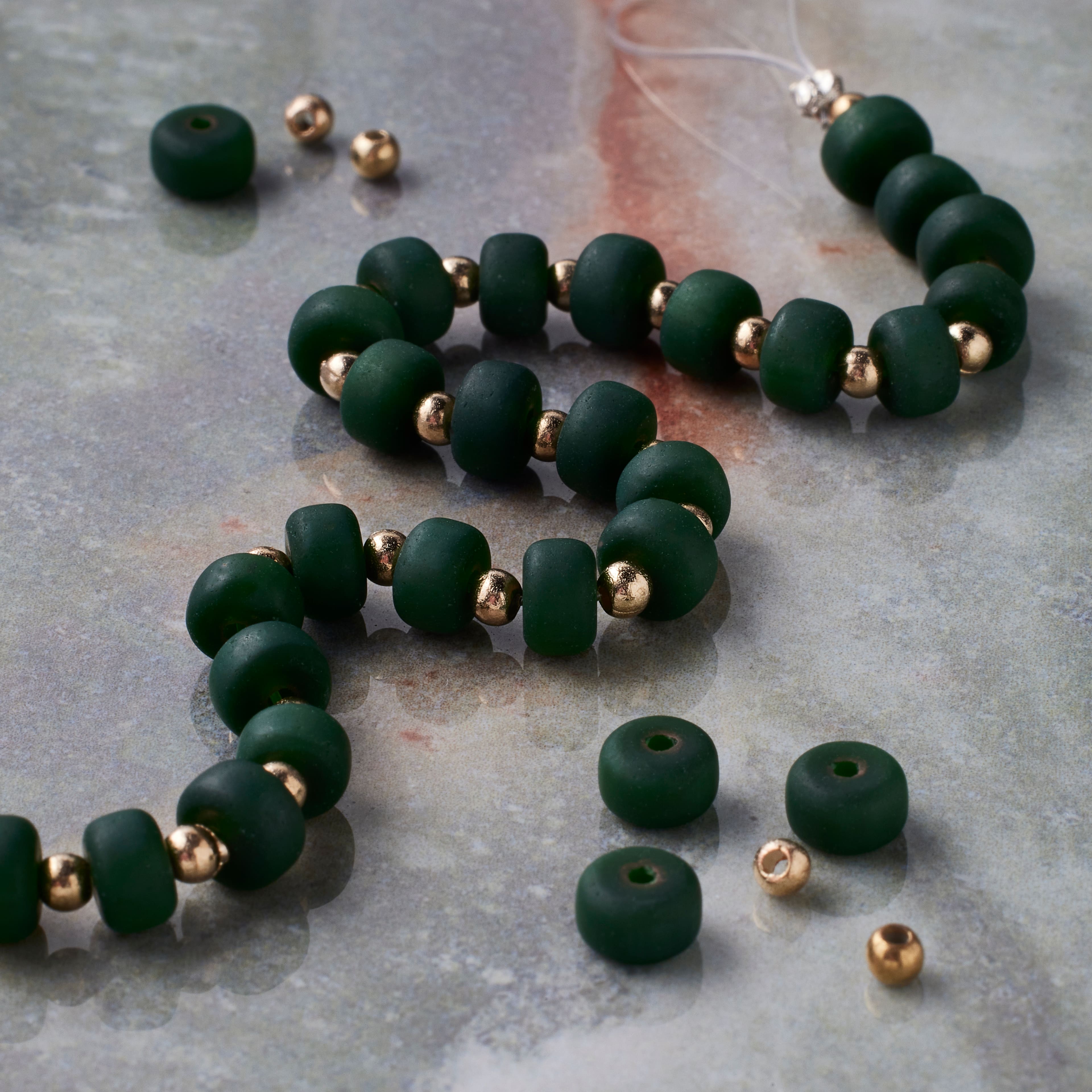 Alphabet Square Beads, 7mm by Bead Landing™