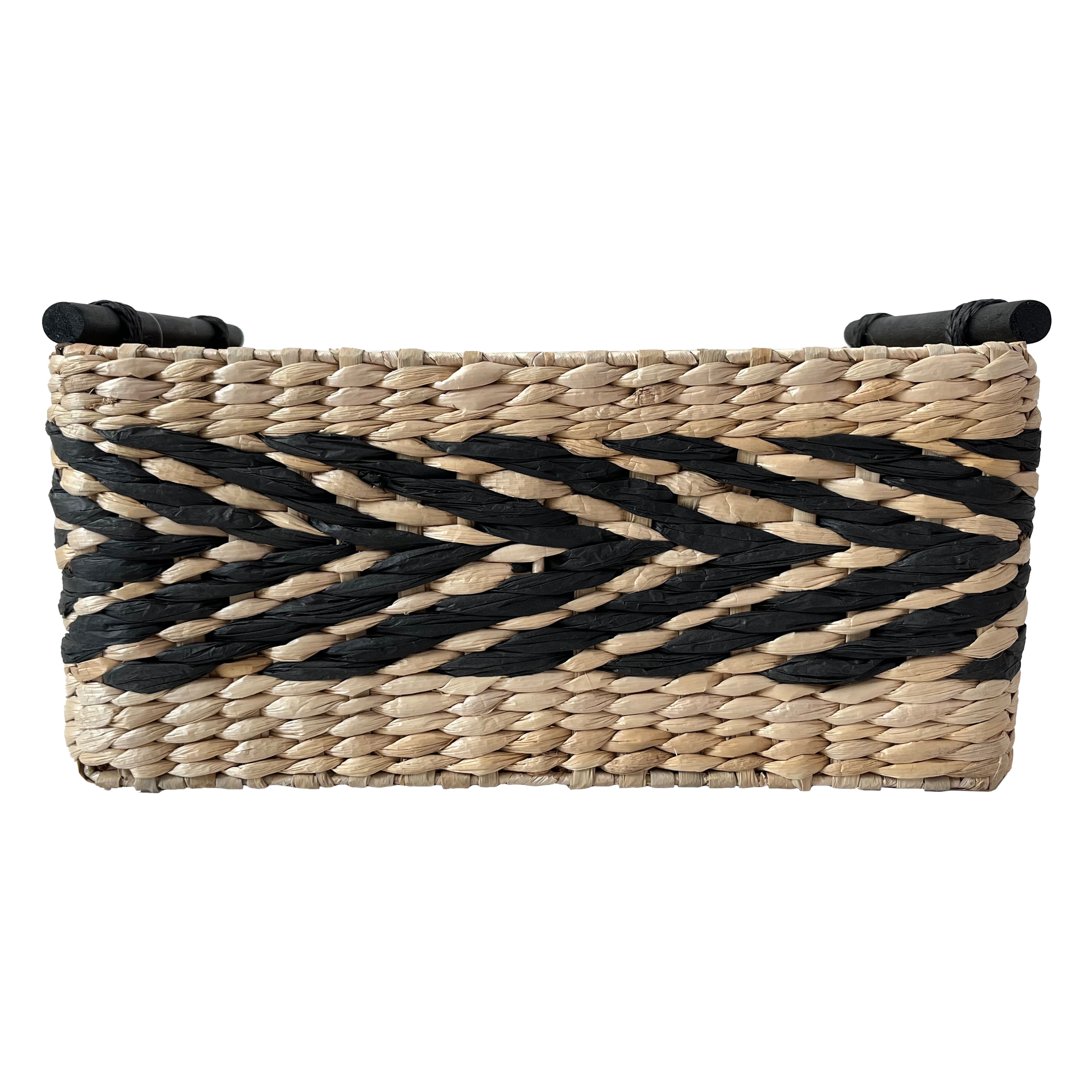 Black &#x26; Natural Brown Tribal Basket by Ashland&#xAE;