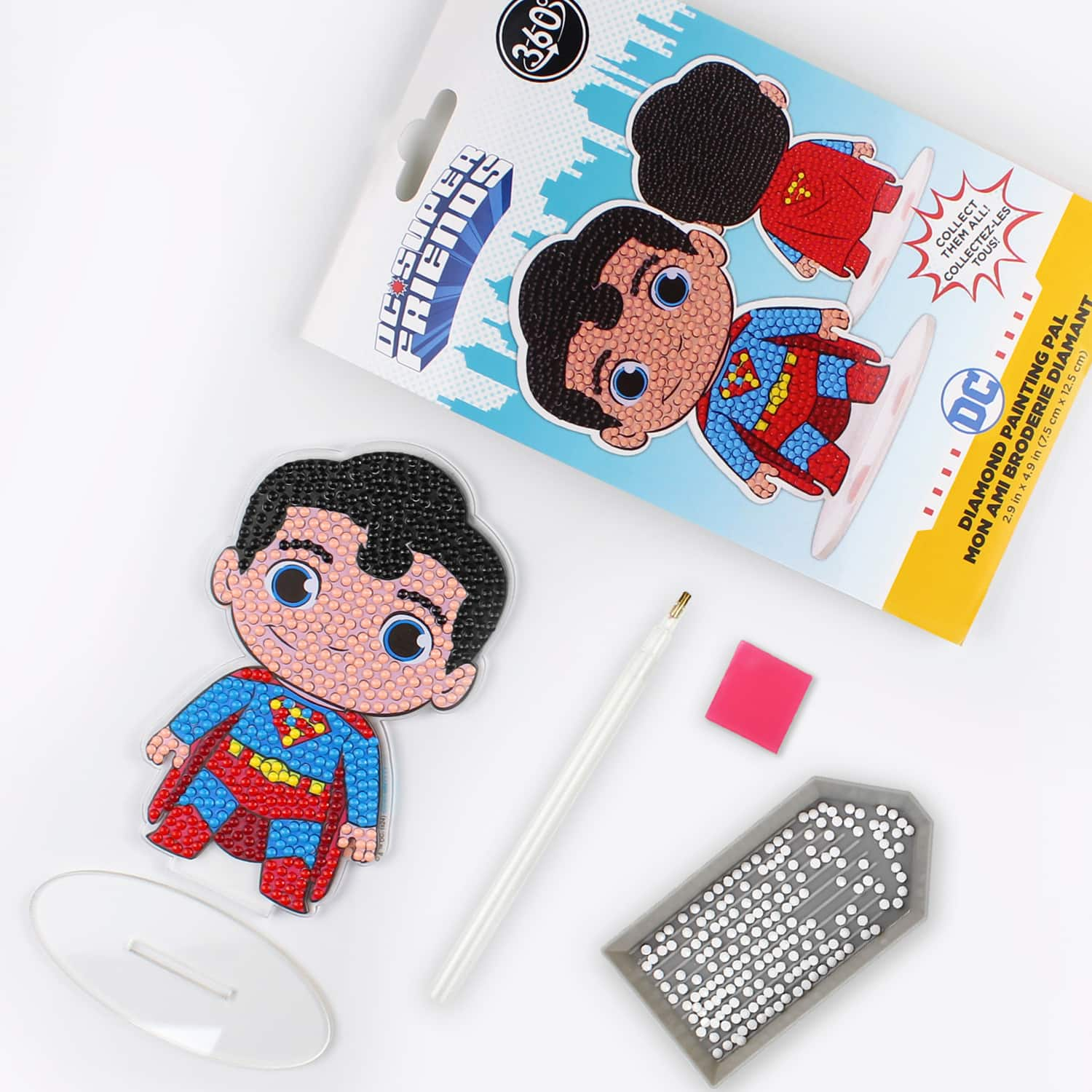 Camelot&#xAE; Dots DC Superman&#x2122; Diamond Painting Pal Kit