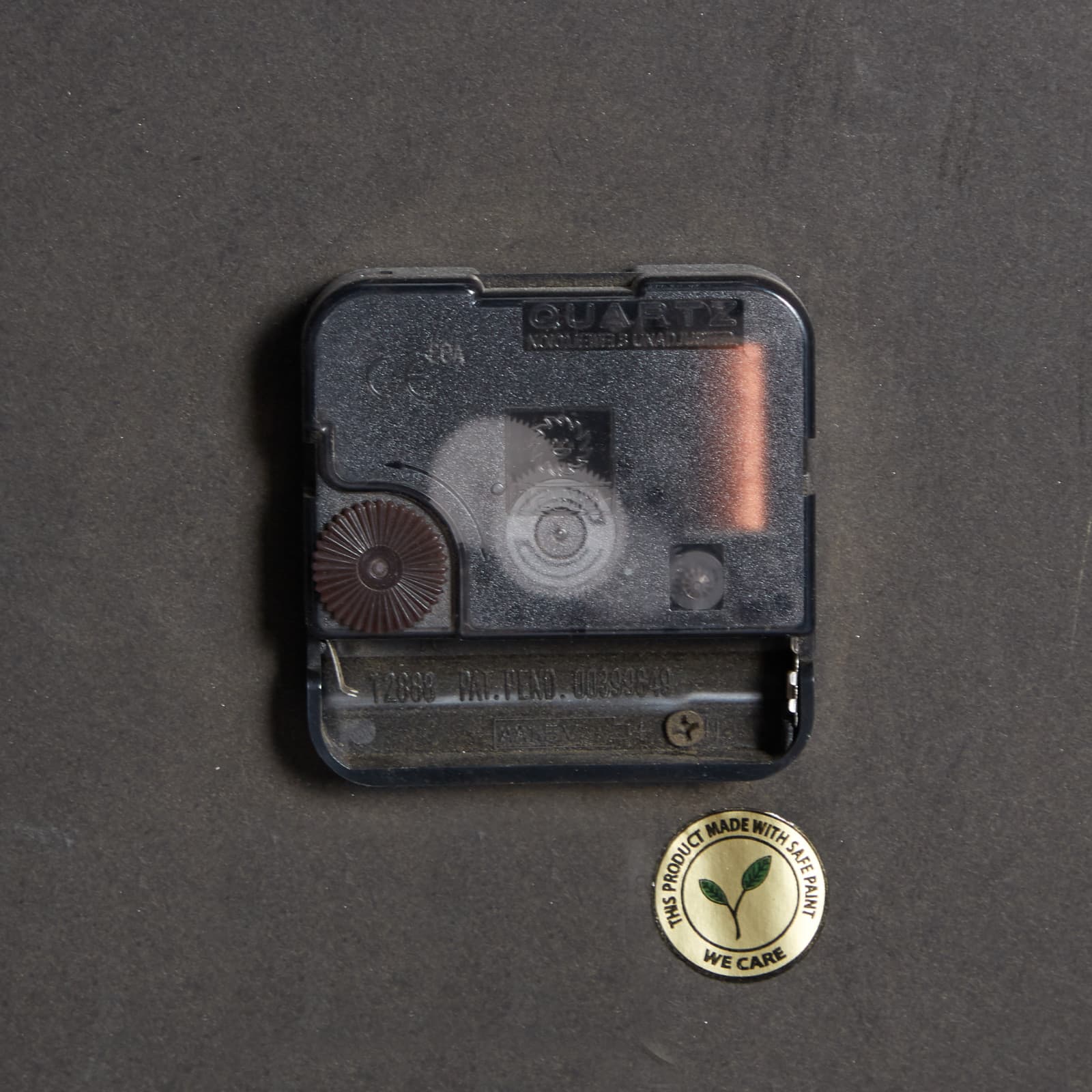 Brown Rustic Metal Wall Clock, 24&#x22; x 24&#x22;