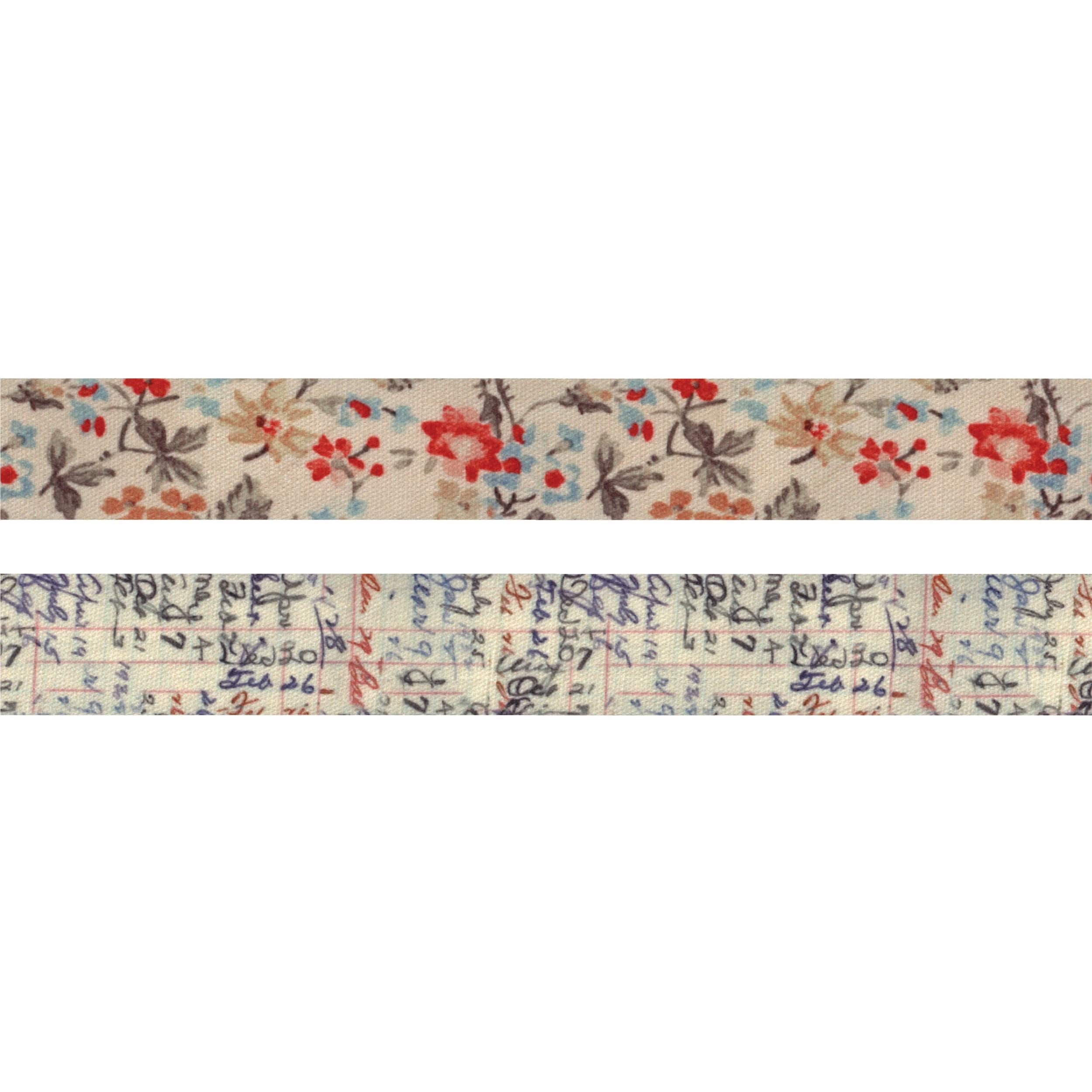 Idea-Ology Floral Linen Tape Set