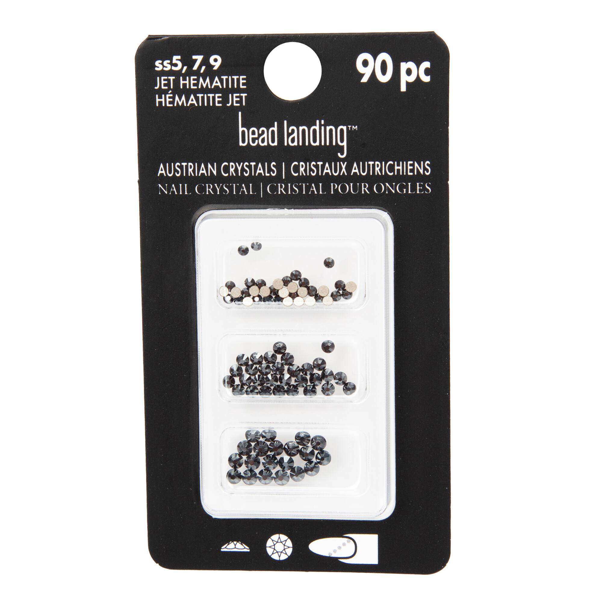 Round Flatback Austrian Crystals Mix by Bead Landing&#x2122;, 90ct.