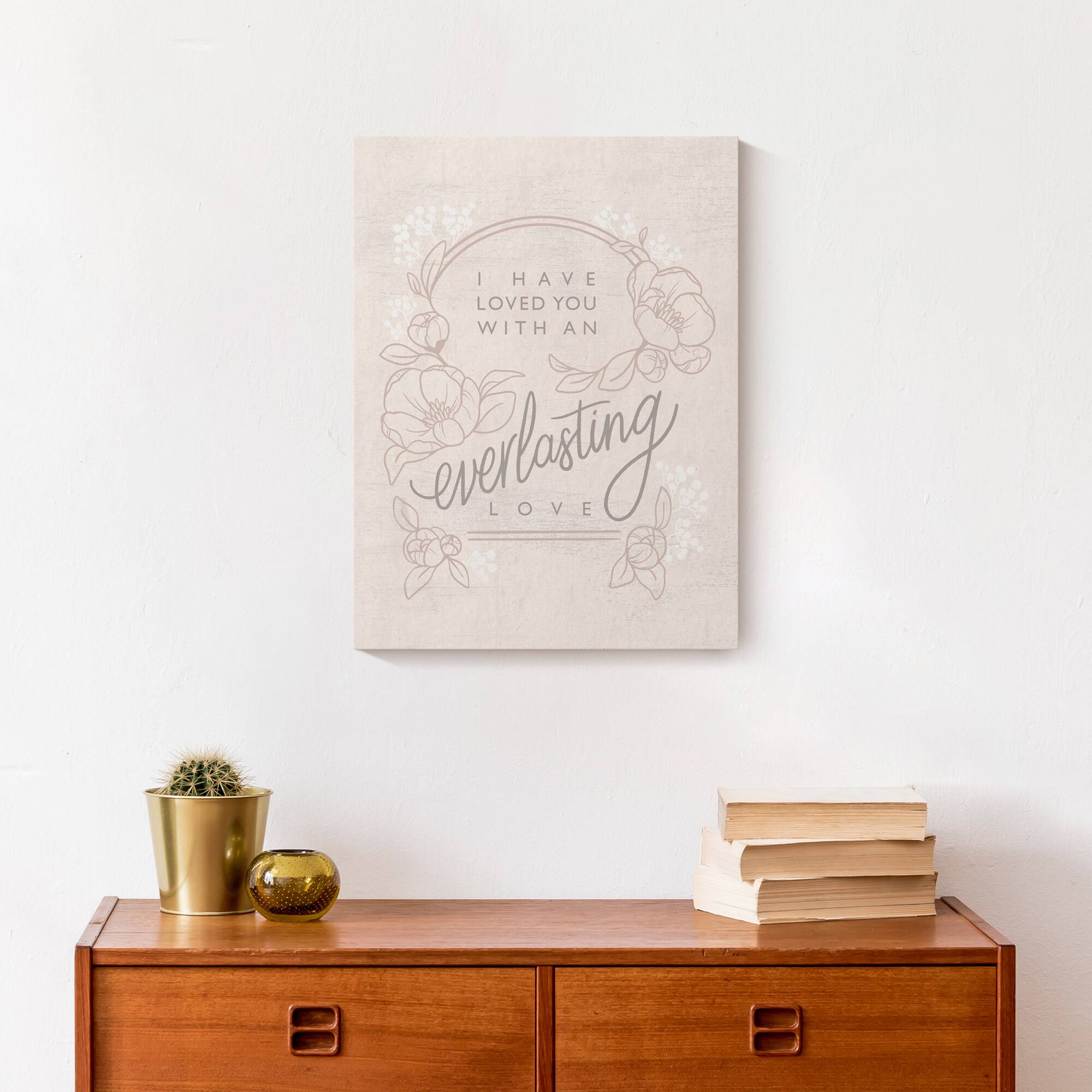 Everlasting Love 12" x 16" Canvas Wall Art