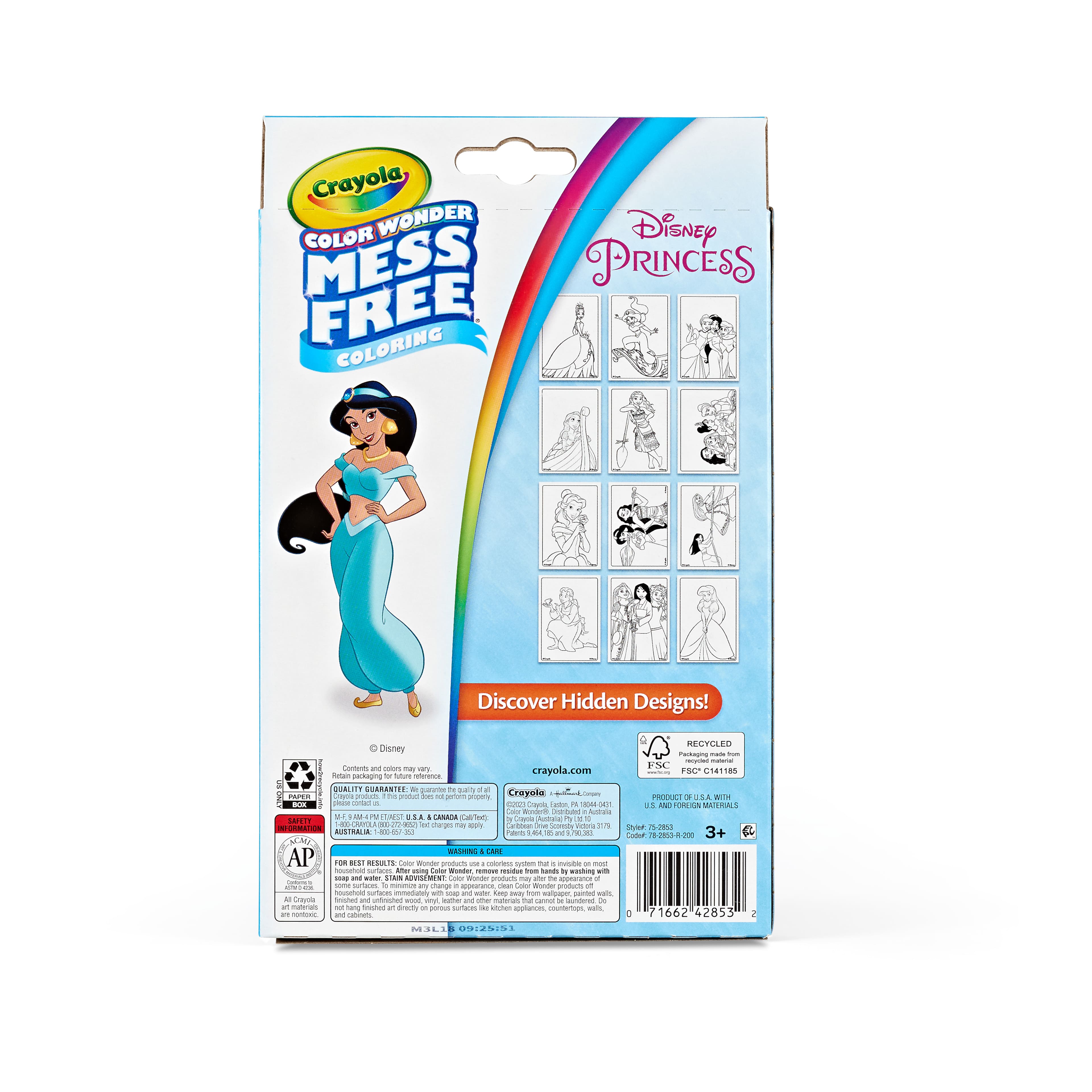 Crayola&#xAE; Color Wonder&#x2122; Disney&#xAE; Princess Mini Box Set