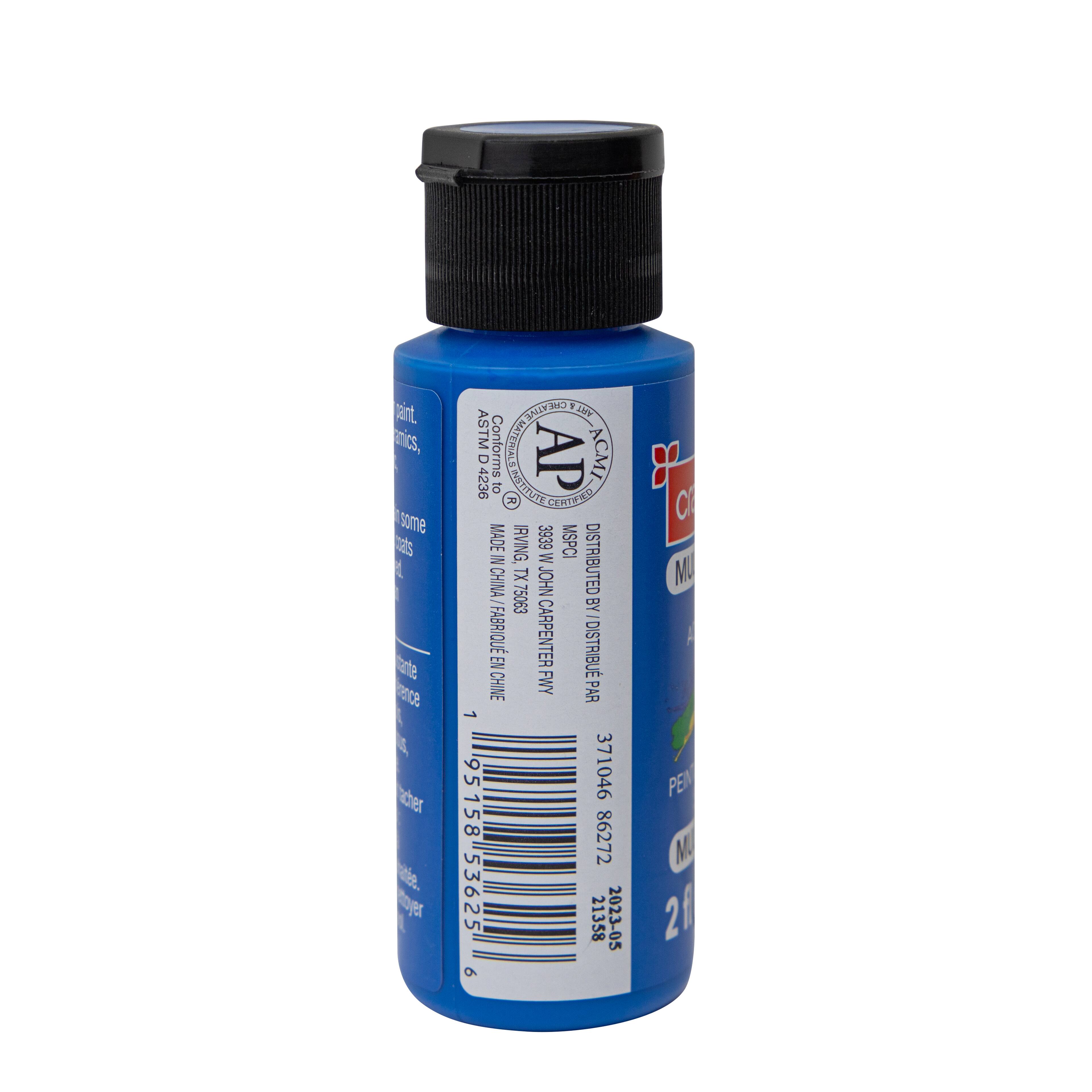 12 Pack: Multi-Surface Premium Satin Acrylic Paint by Craft Smart®