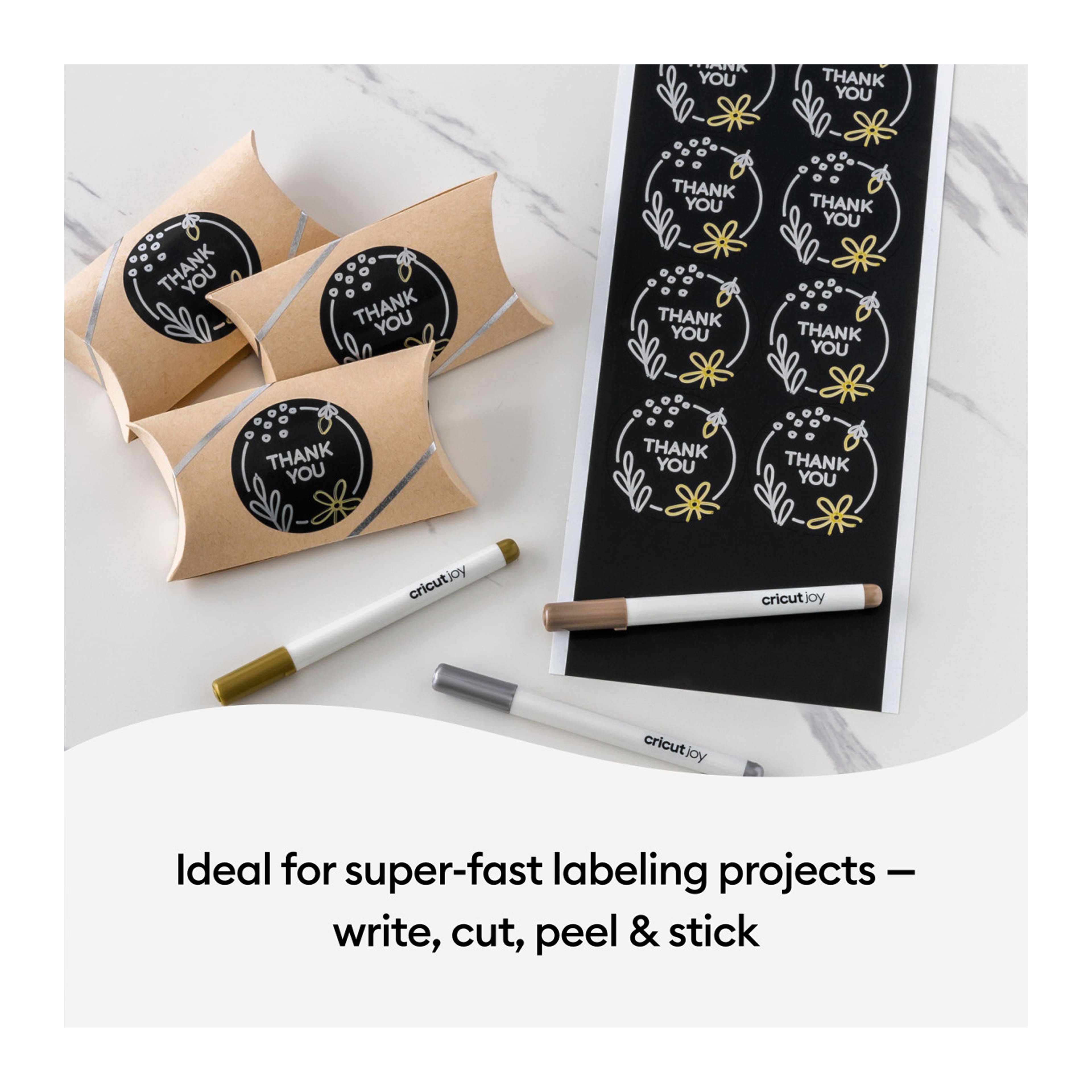 Cricut Joy™ Smart Label™ 5.5" Permanent Writable Vinyl