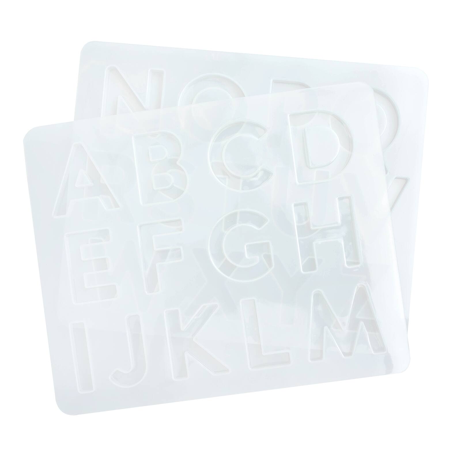 6 Pack: Resin Alphabet Mold Set by Craft Smart™