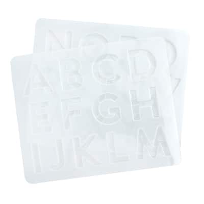 Resin Alphabet Mold by Craft Smart™ image