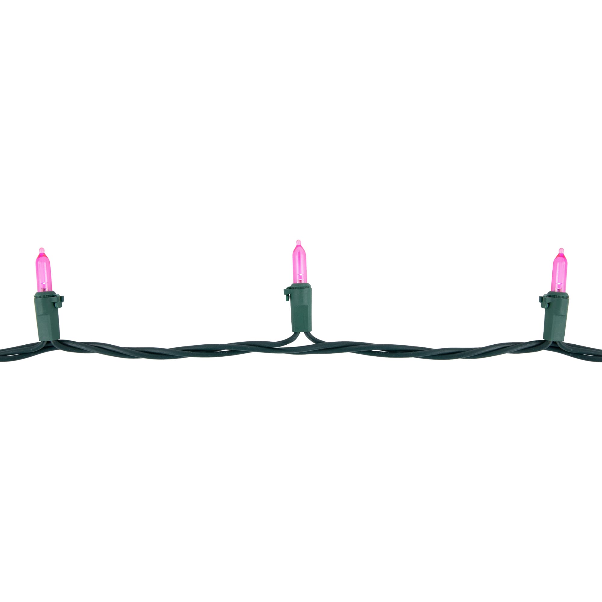 50ct. LED Mini Christmas String Lights with Green Wire