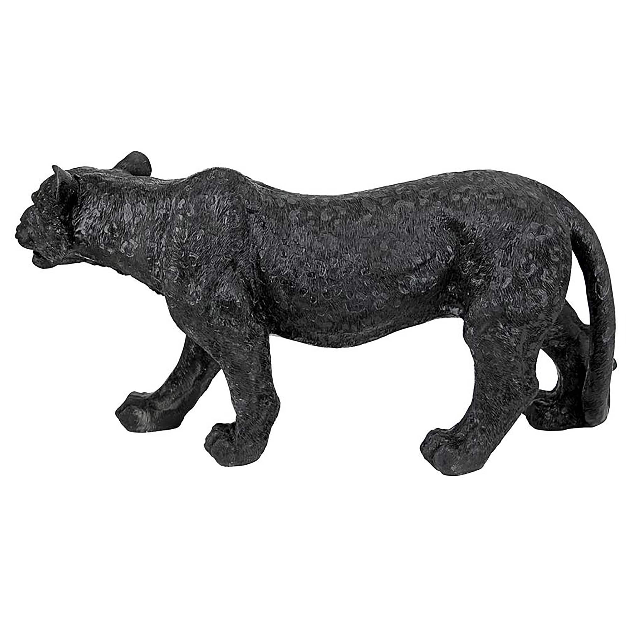 Design Toscano 22&#x22; Shadowed Predator Black Panther Statue