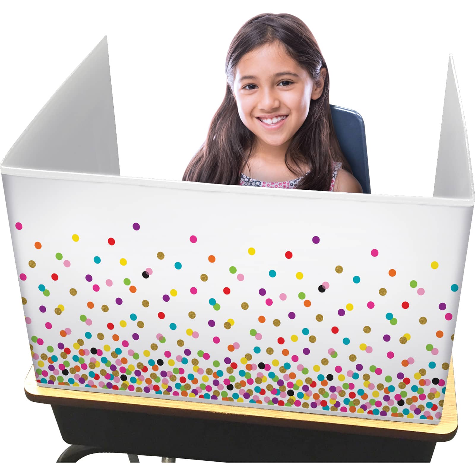 Teacher Created Resources Confetti Classroom Privacy Screen, 2ct.