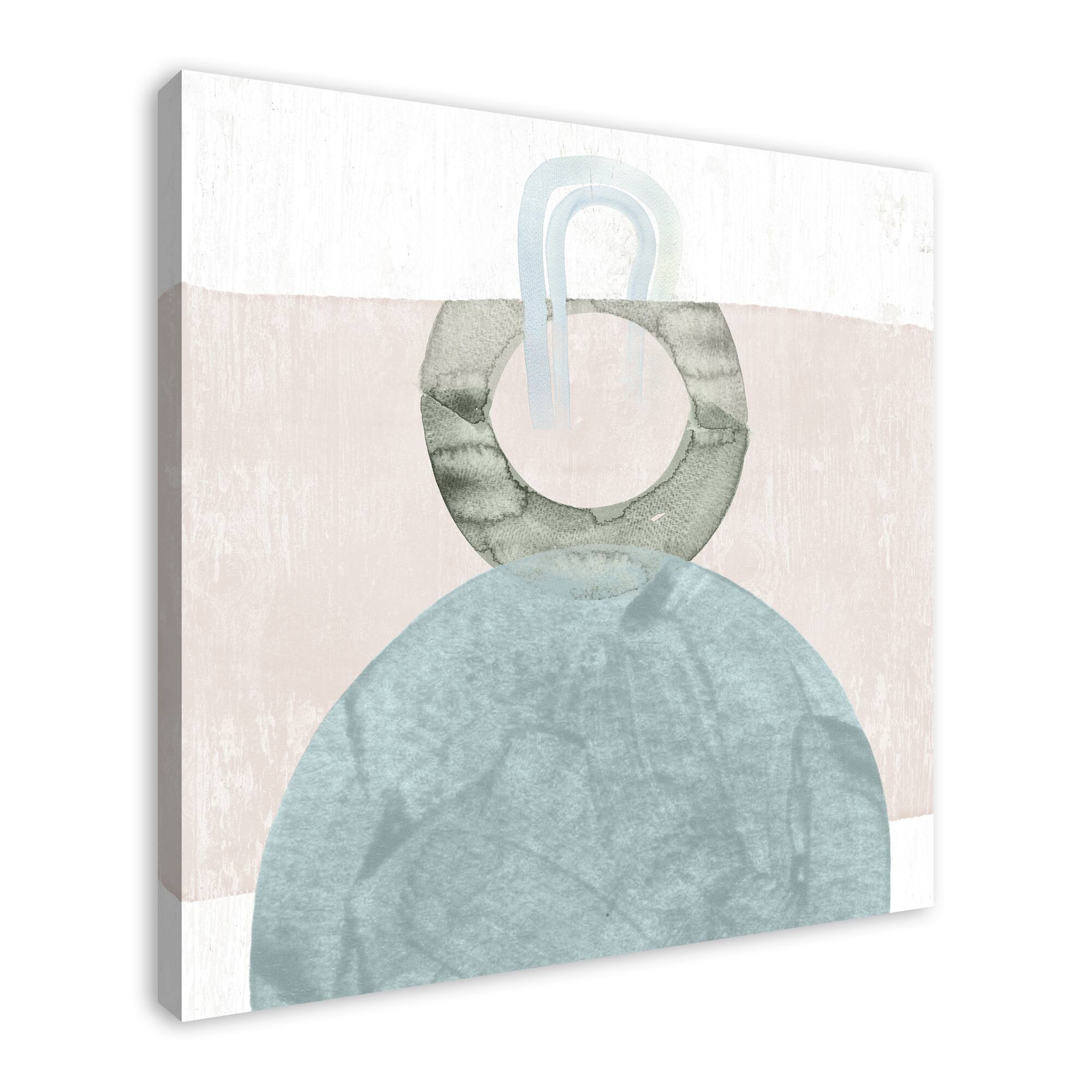 Chic Urban Abstract III 40" x 40" Canvas Wall Art