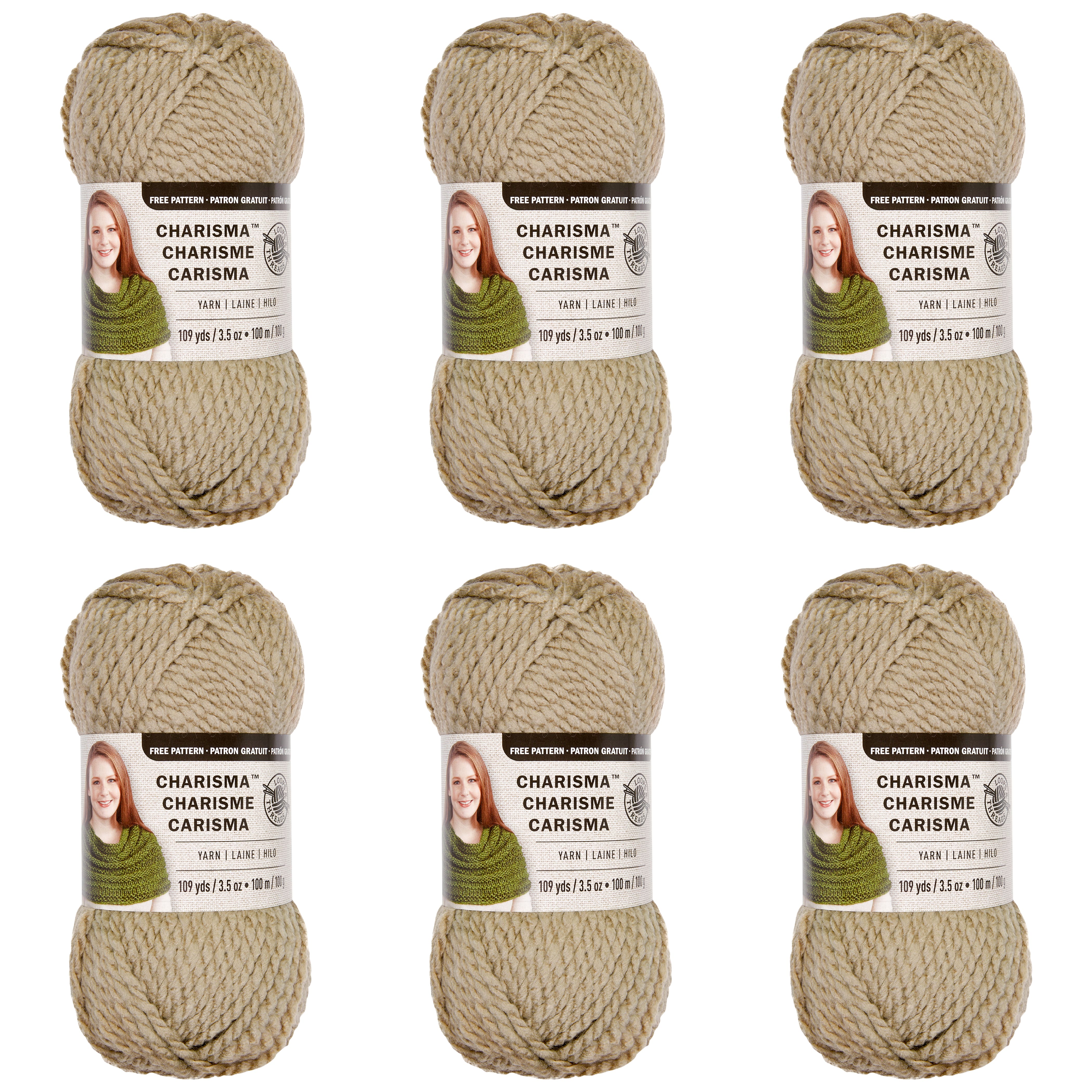 6 Pack: Charisma&#xAE; Yarn by Loops &#x26; Threads&#xAE;