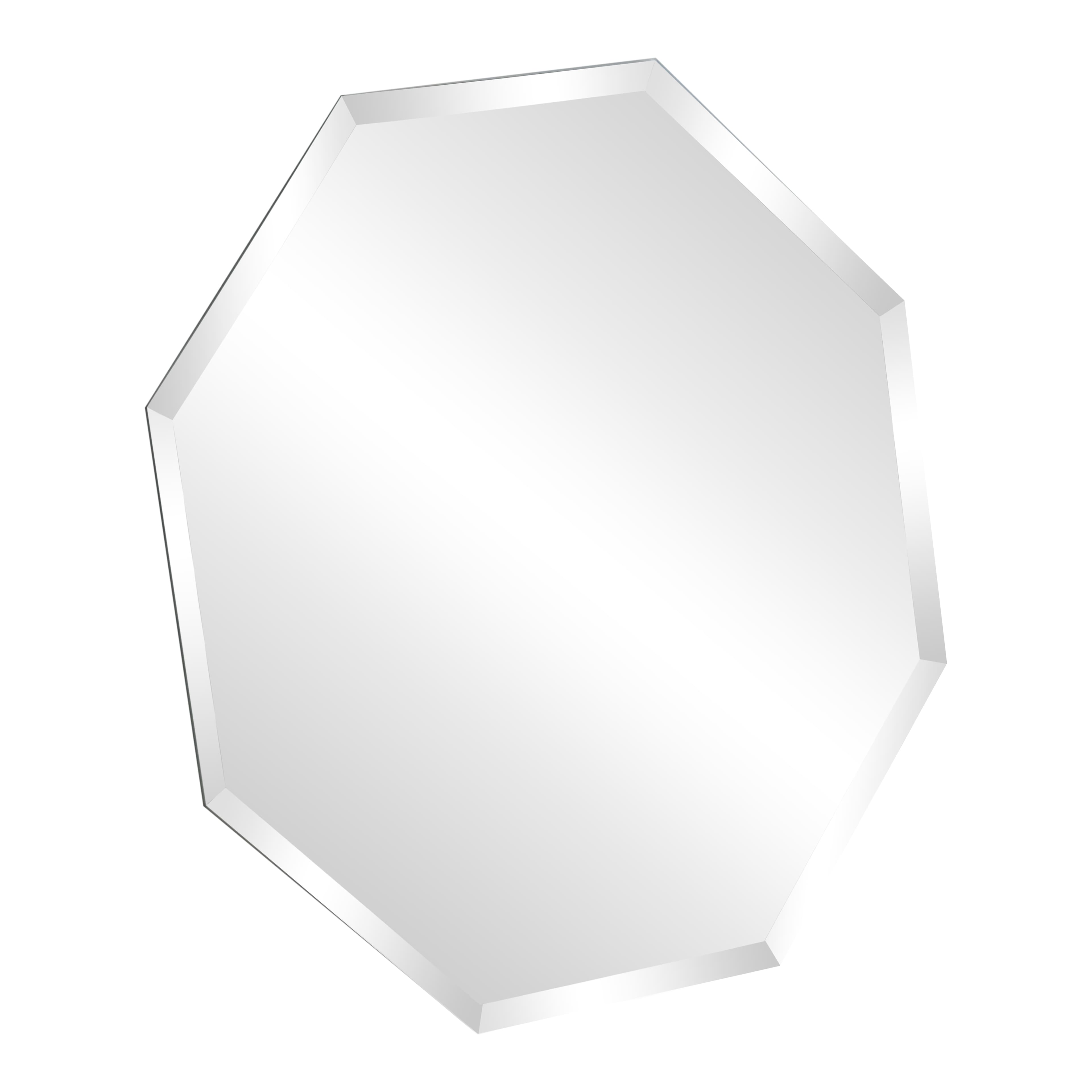7&#x22; Octagon Beveled Glass Mirror by Make Market&#xAE;