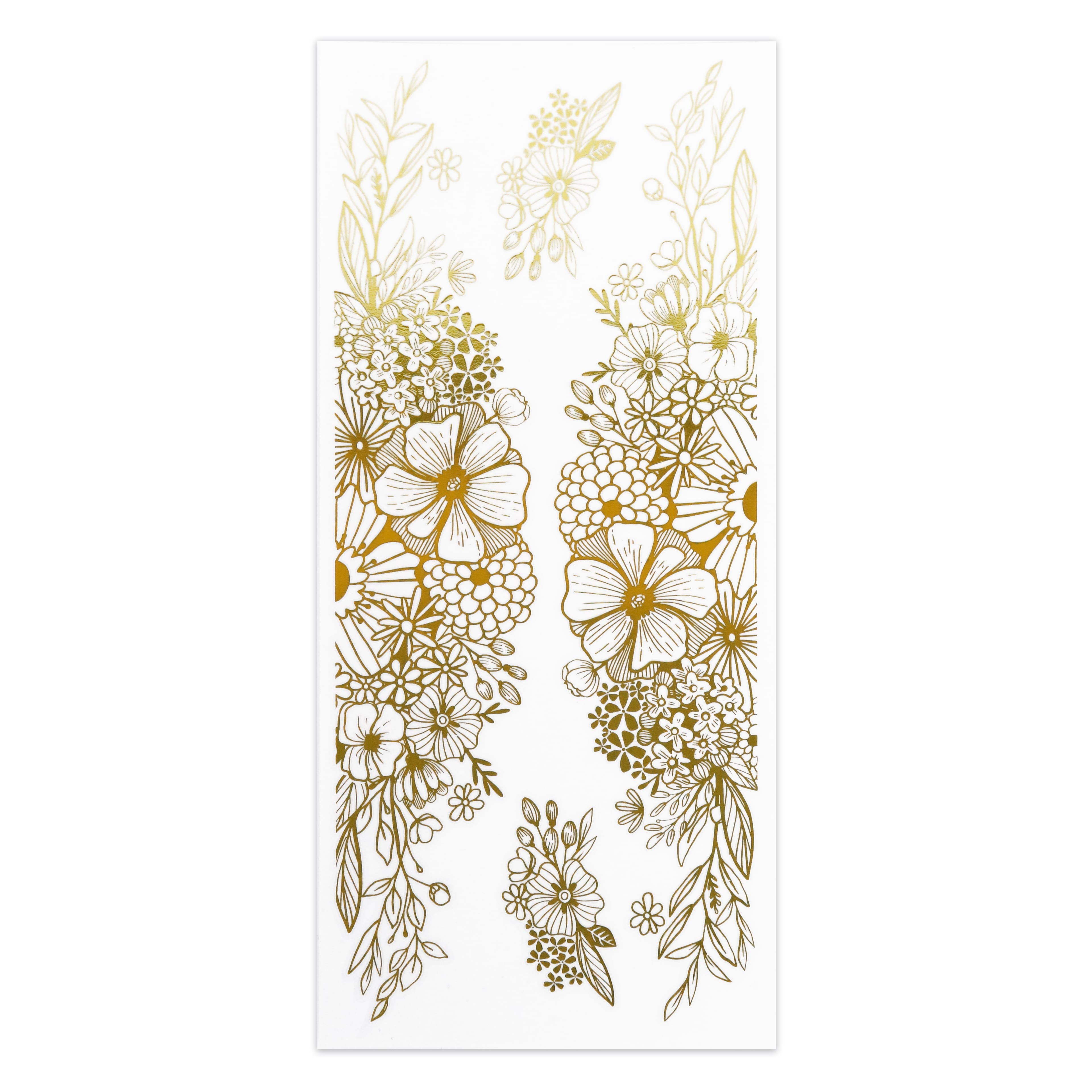 Gold Flower Wrap Cold Transfer Sticker by Recollections&#x2122;