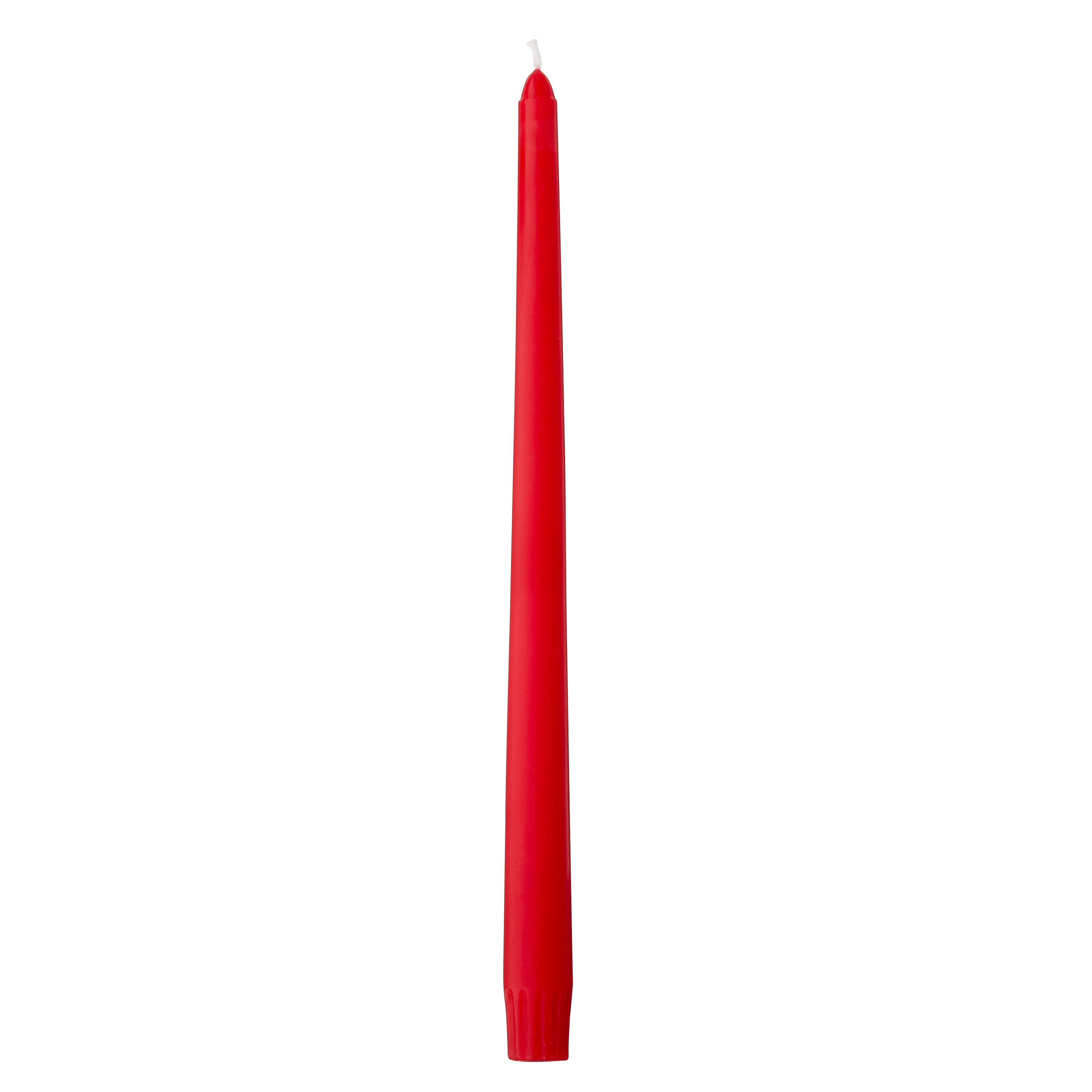 48 Pack: 12&#x22; Red Taper Candle by Ashland&#xAE;