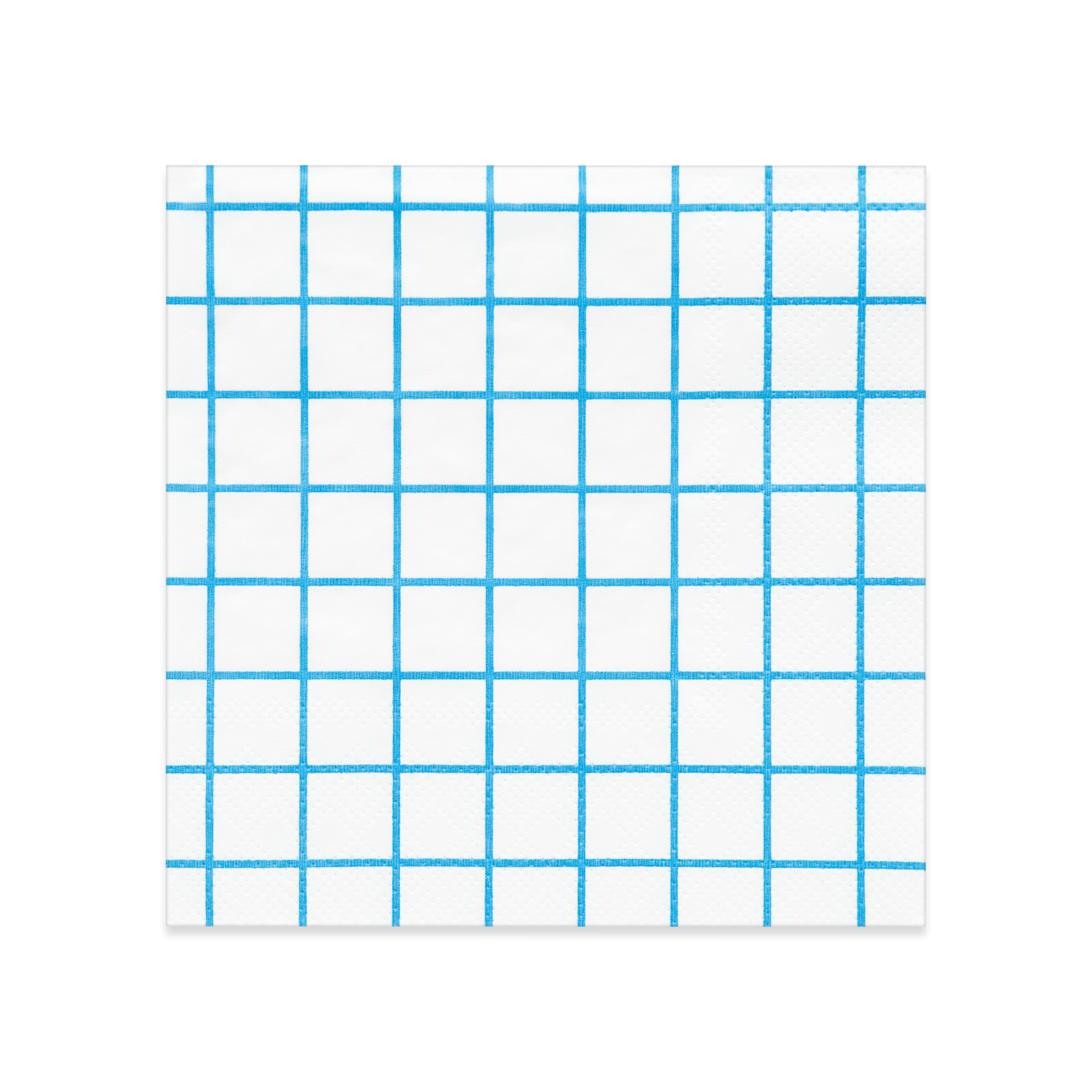 12 Packs: 20 ct. (240 total) Grid Paper Beverage Napkins by Celebrate It&#x2122;