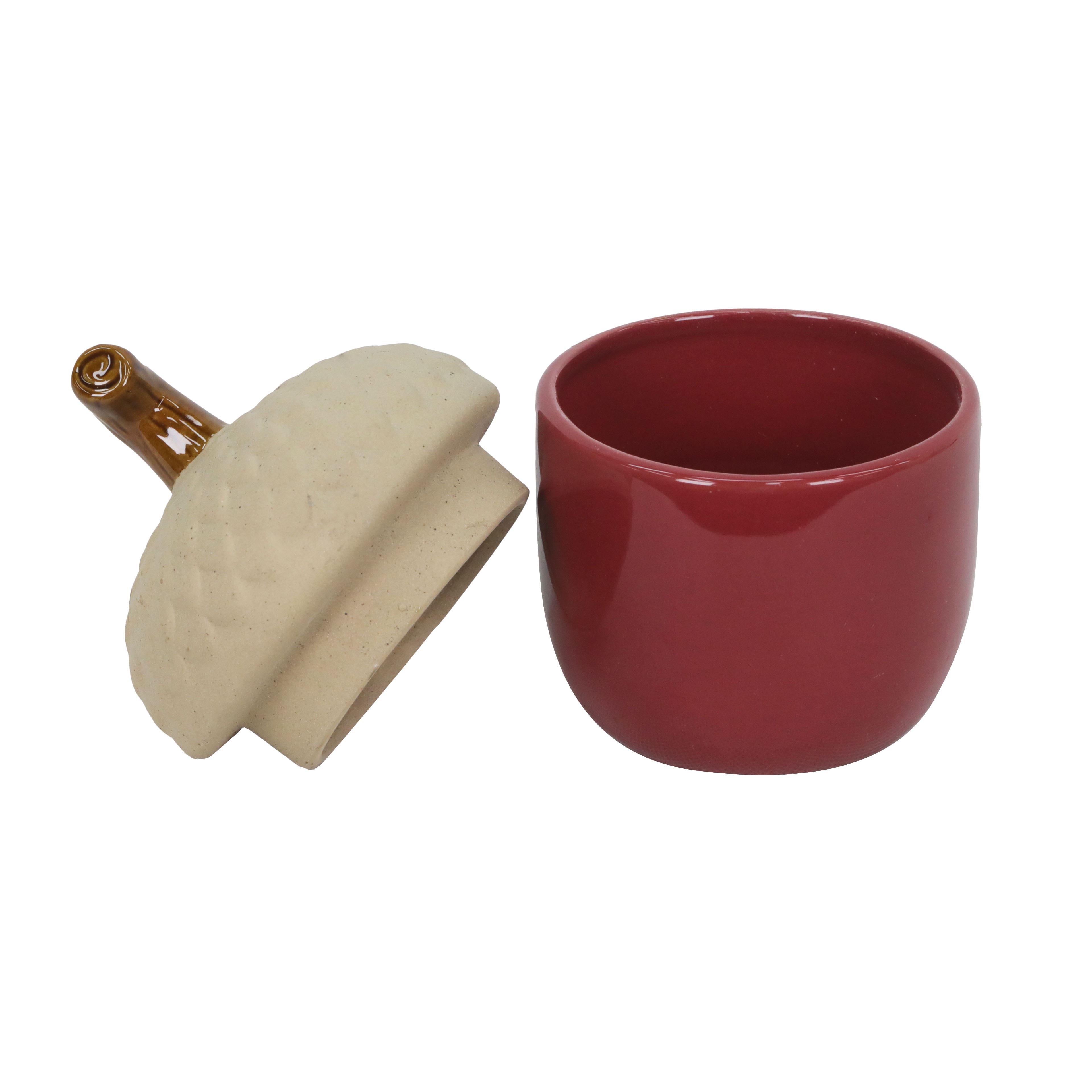 6.5&#x22; Acorn with Lid Decorative Container by Ashland&#xAE;