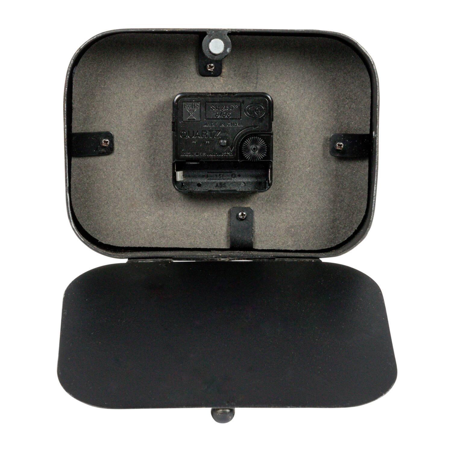 Hello Honey® 7.7" Metal Standing Clock with Duck Feet