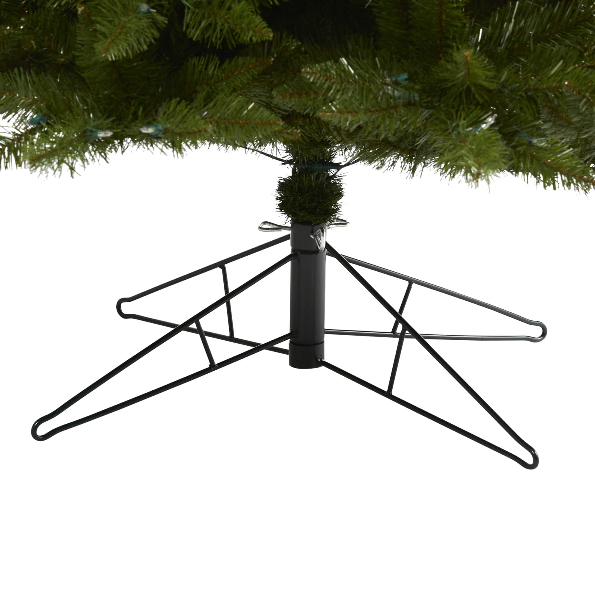 9ft. Pre-Lit Vermont Spruce Artificial Christmas Tree, Warm White LED Lights