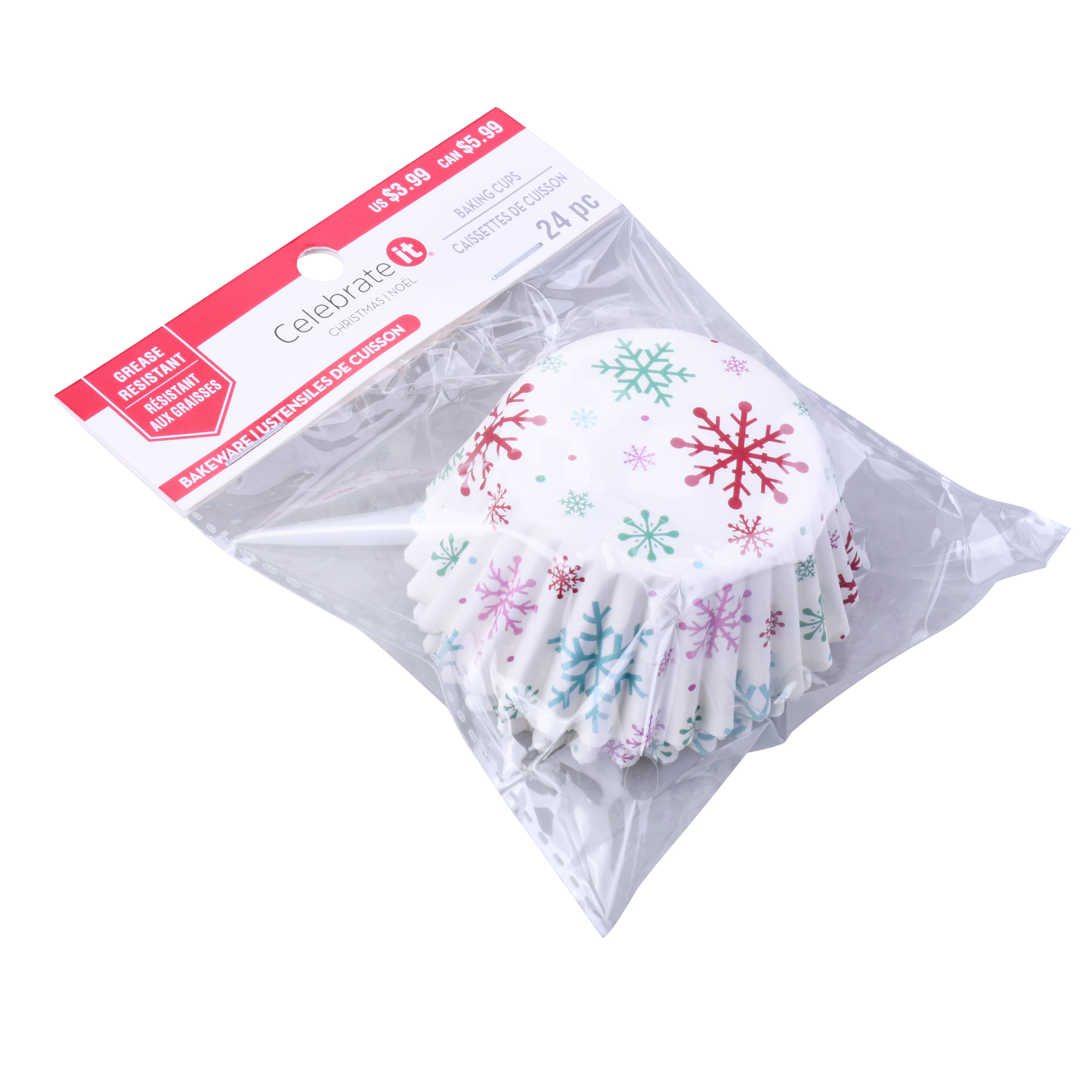 Snowflake Baking Cups, 24ct. by Celebrate It&#xAE;