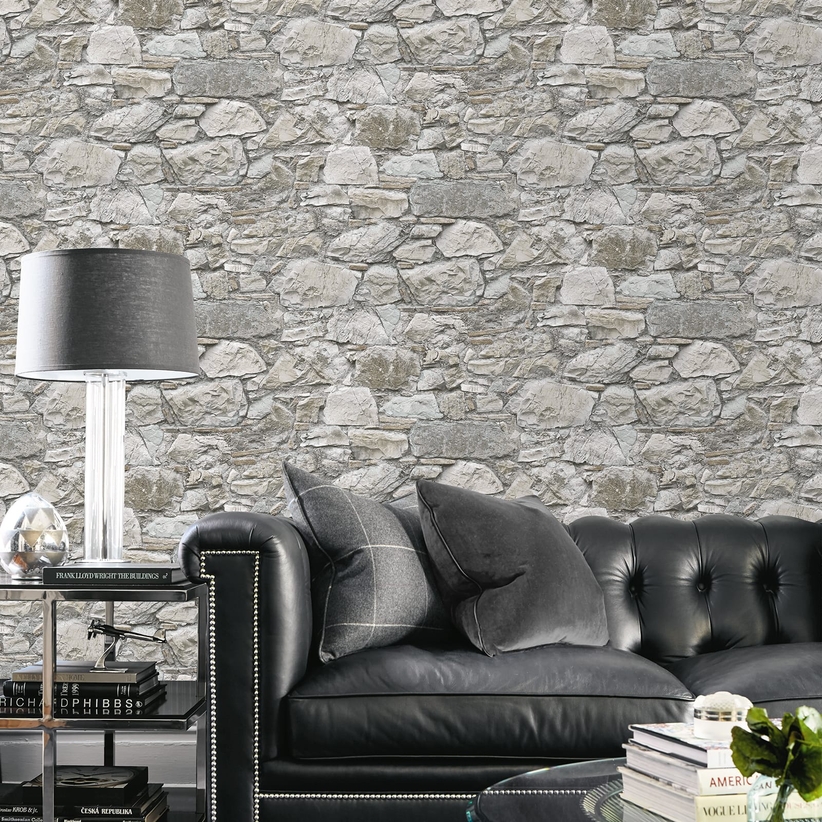 Surface Style Stone's Throw Peel & Stick Wallpaper