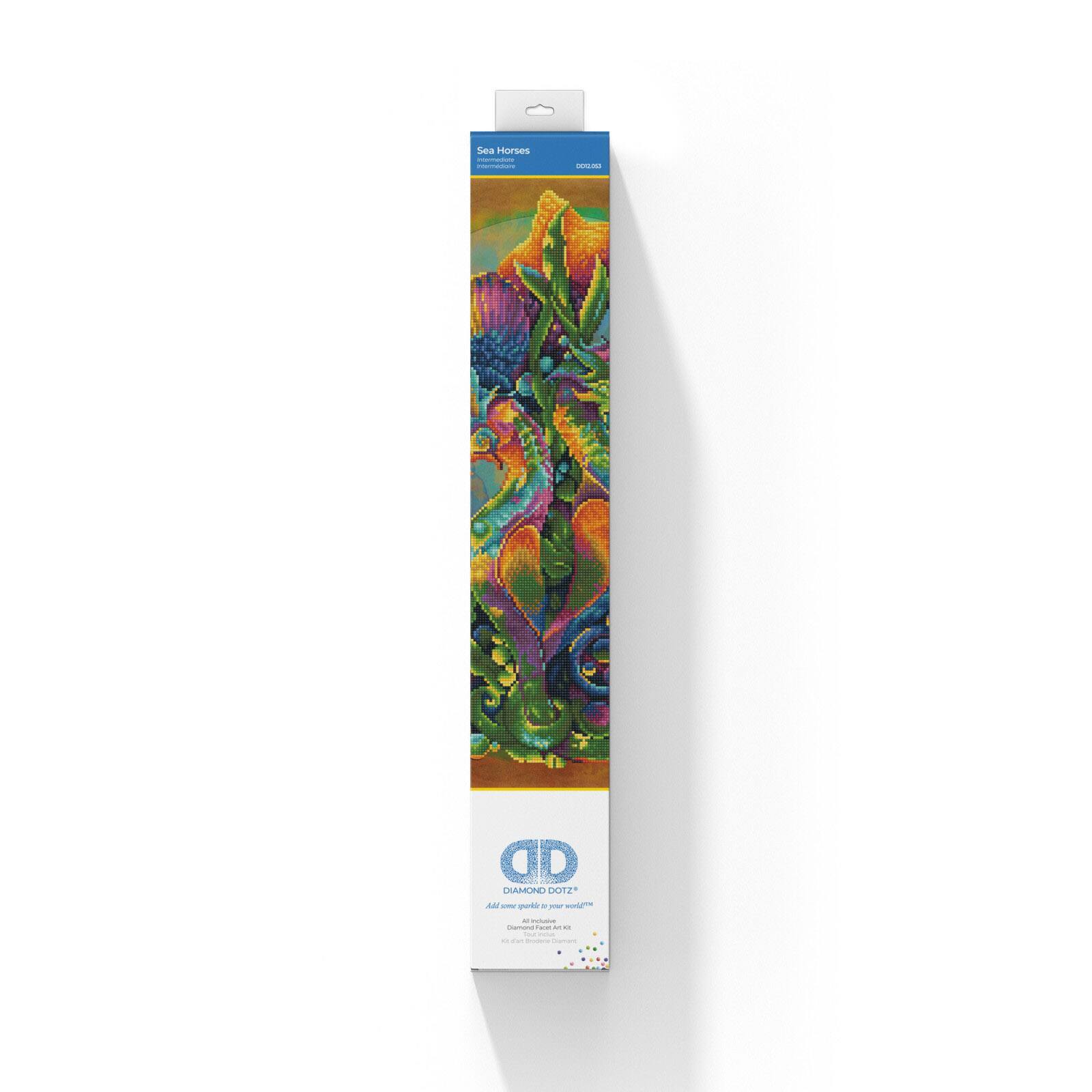 Diamond Dotz® Sea Horses Diamond Painting Kit