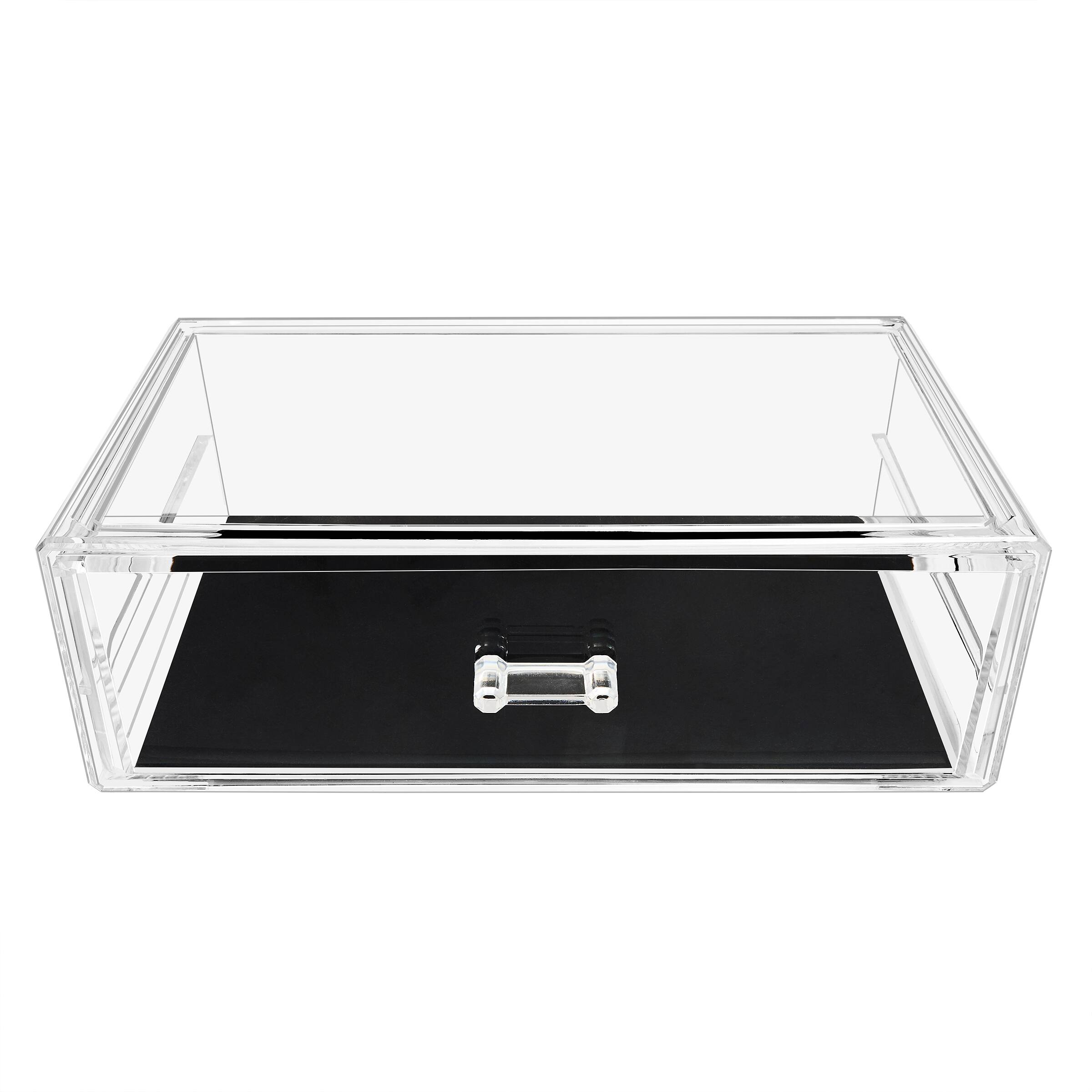 Sorbus Large Acrylic 1-Drawer Cosmetic Organizer
