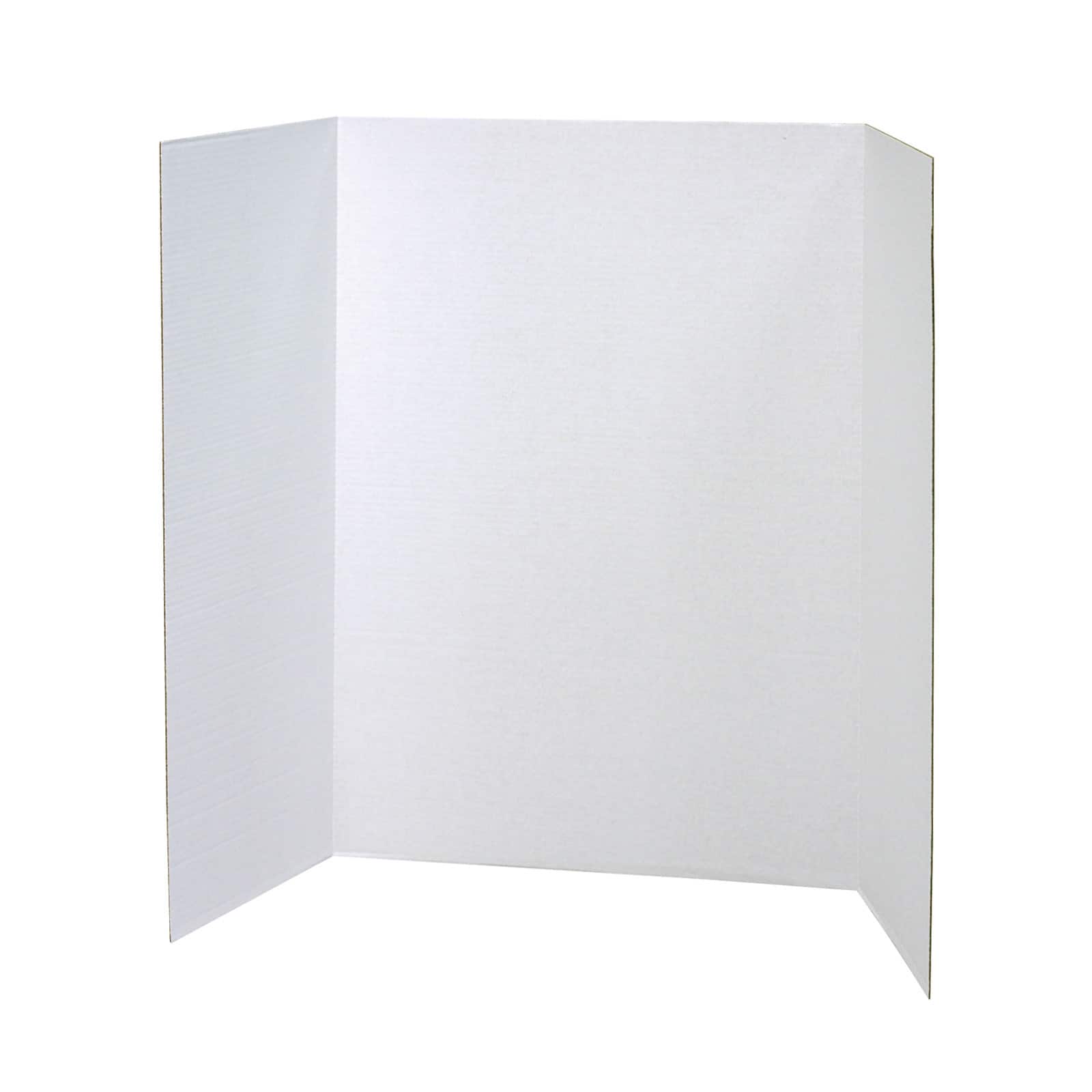 Pacon® 40" x 28" White Single Wall Presentation Board, 8ct.