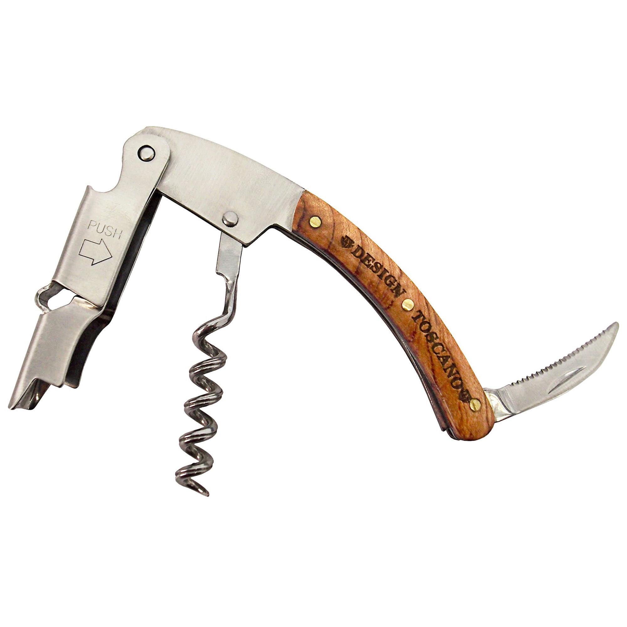 Design Toscano 7&#x22; Professional Waiter All-in-One Wine Bottle Opener