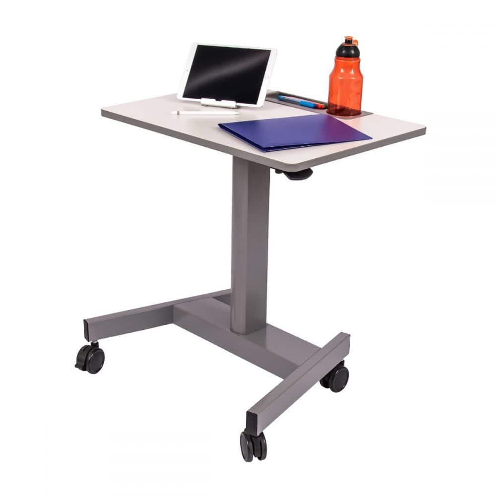 Luxor Pneumatic Sit Stand Student Desk