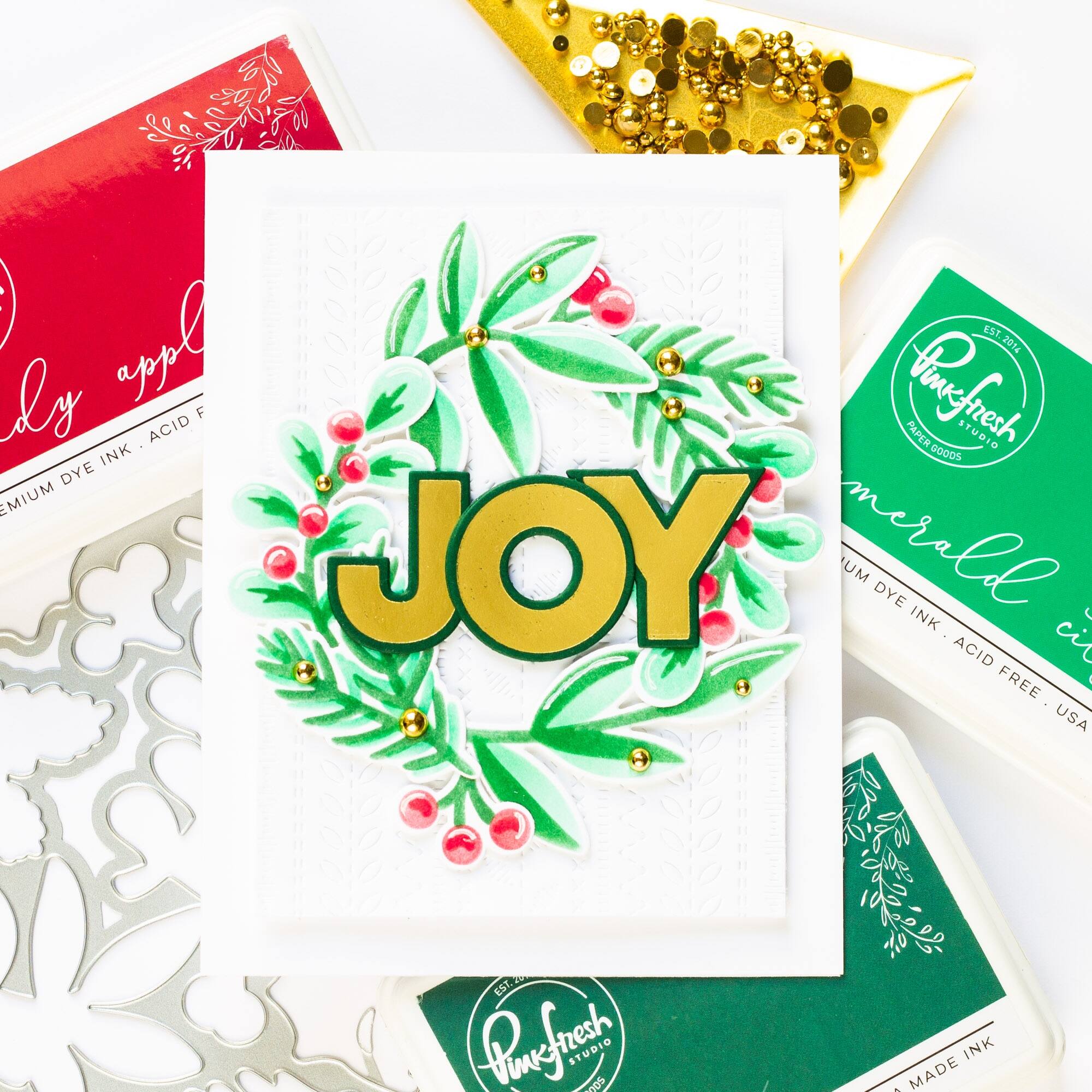 Pinkfresh Studio Joy Hot Foil Plate