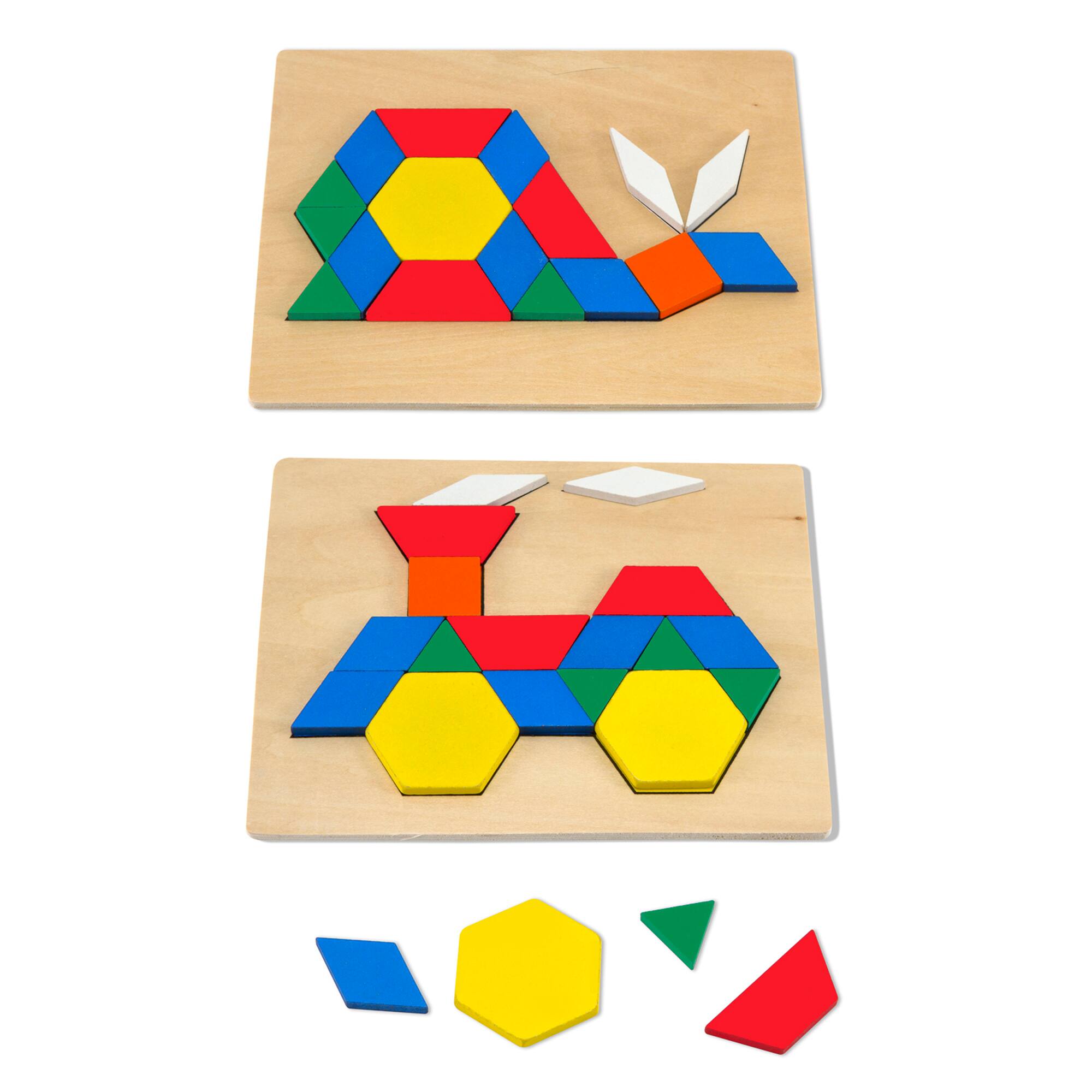 Melissa &#x26; Doug&#xAE; Pattern Blocks &#x26; Boards