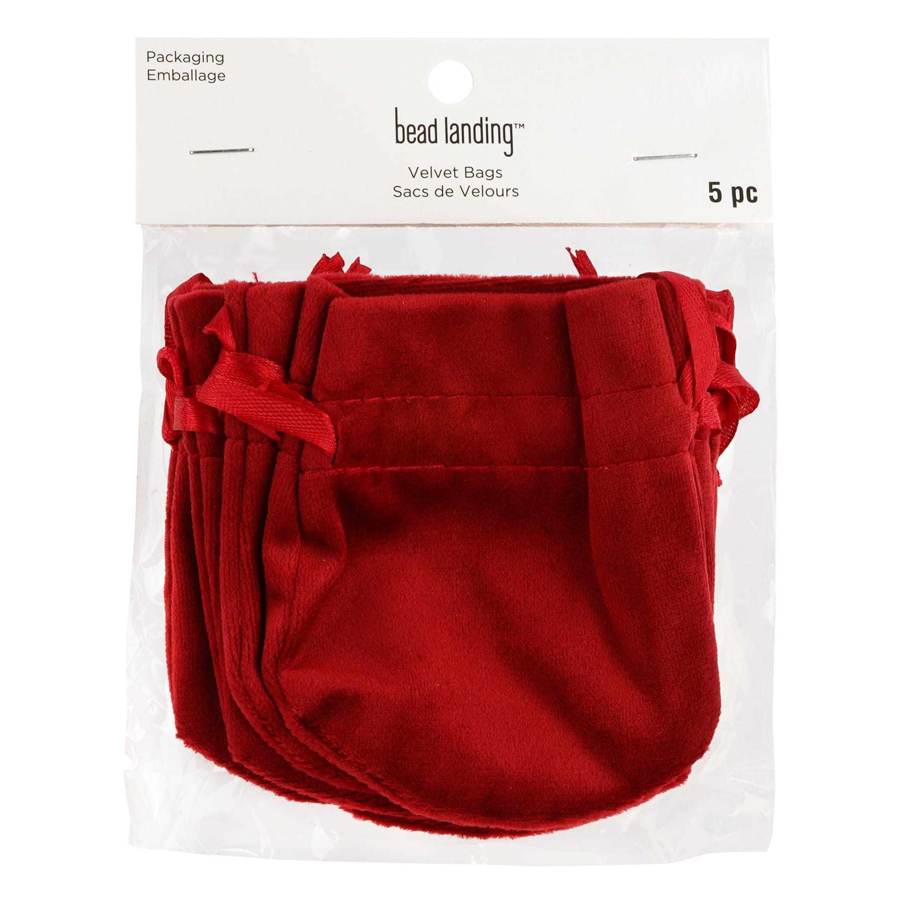 4&#x22; Jewelry Packaging Velvet Bags by Bead Landing&#x2122;, 5ct.