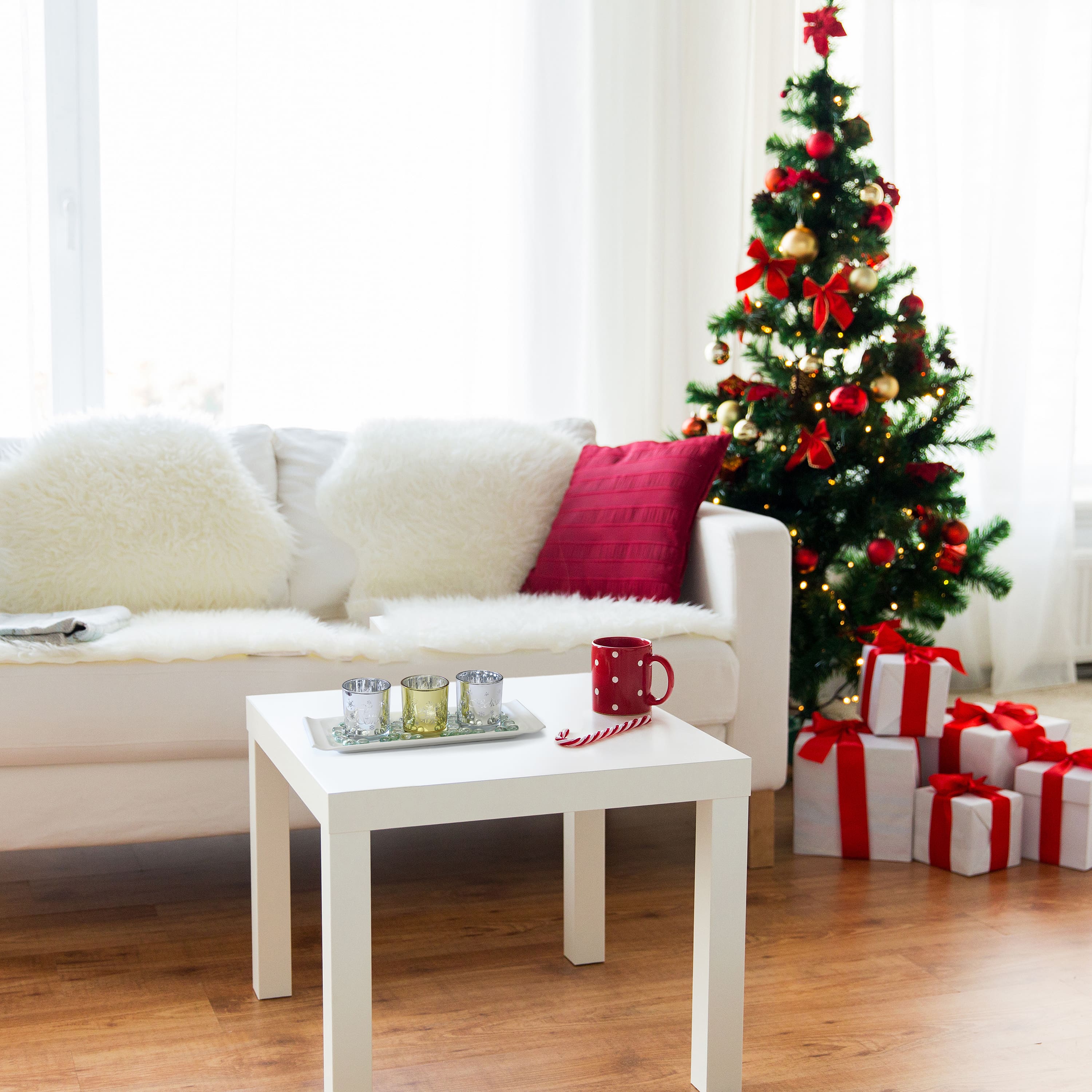 Elegant Designs™ Silver and Gold Winter Wonderland Candle Set