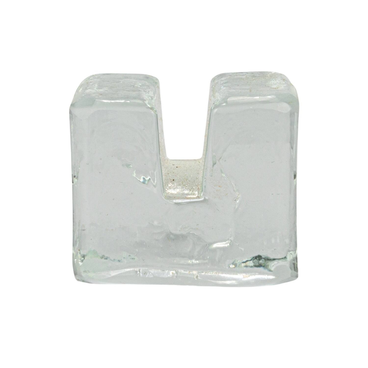 Hello Honey&#xAE; Clear Glass Cube Place Card Holders with Paper Cards, 6ct.