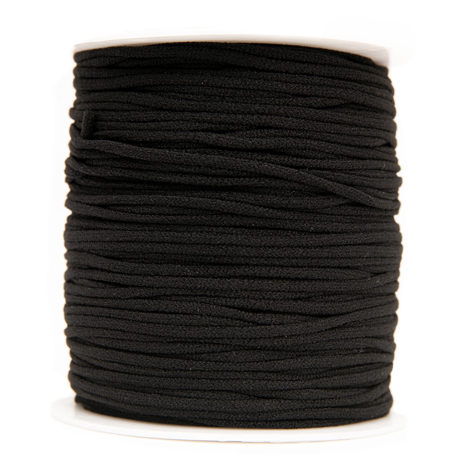 6 Pack: Beadsmith® Fablastic™ 3mm Black Round Spandex Cord