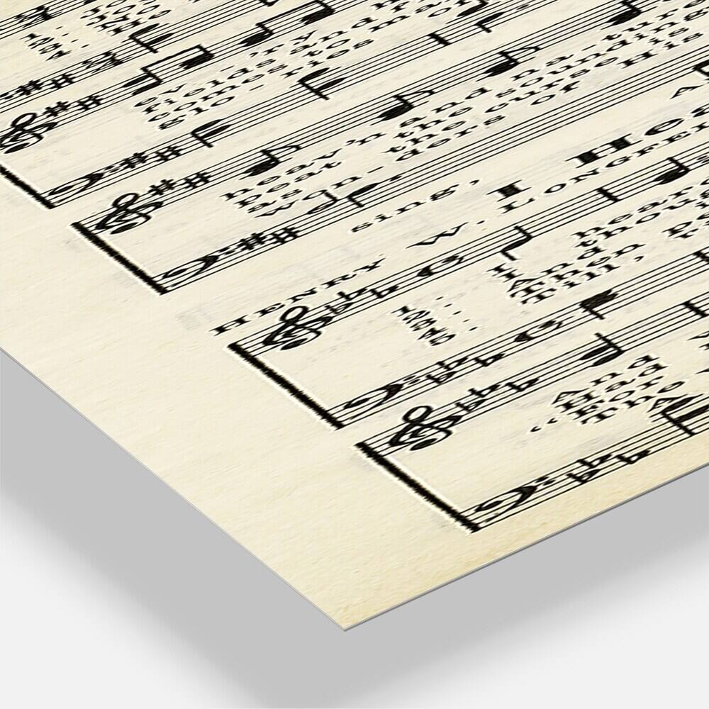 Designart Joy To The World Cottage 3 Panel Large Wall Clock