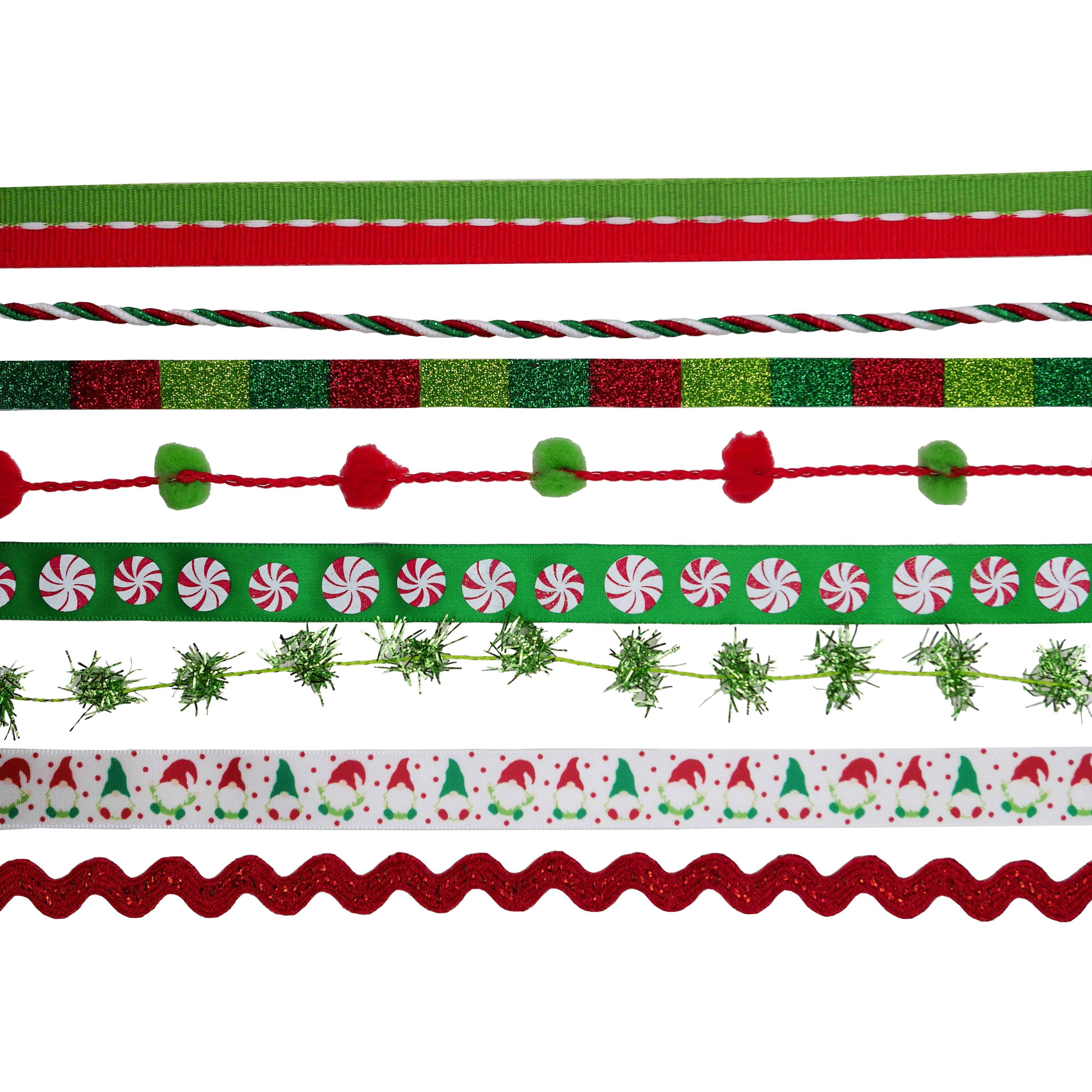 8ft. Whimsy Value Pack Ribbon by Celebrate It&#xAE; Christmas