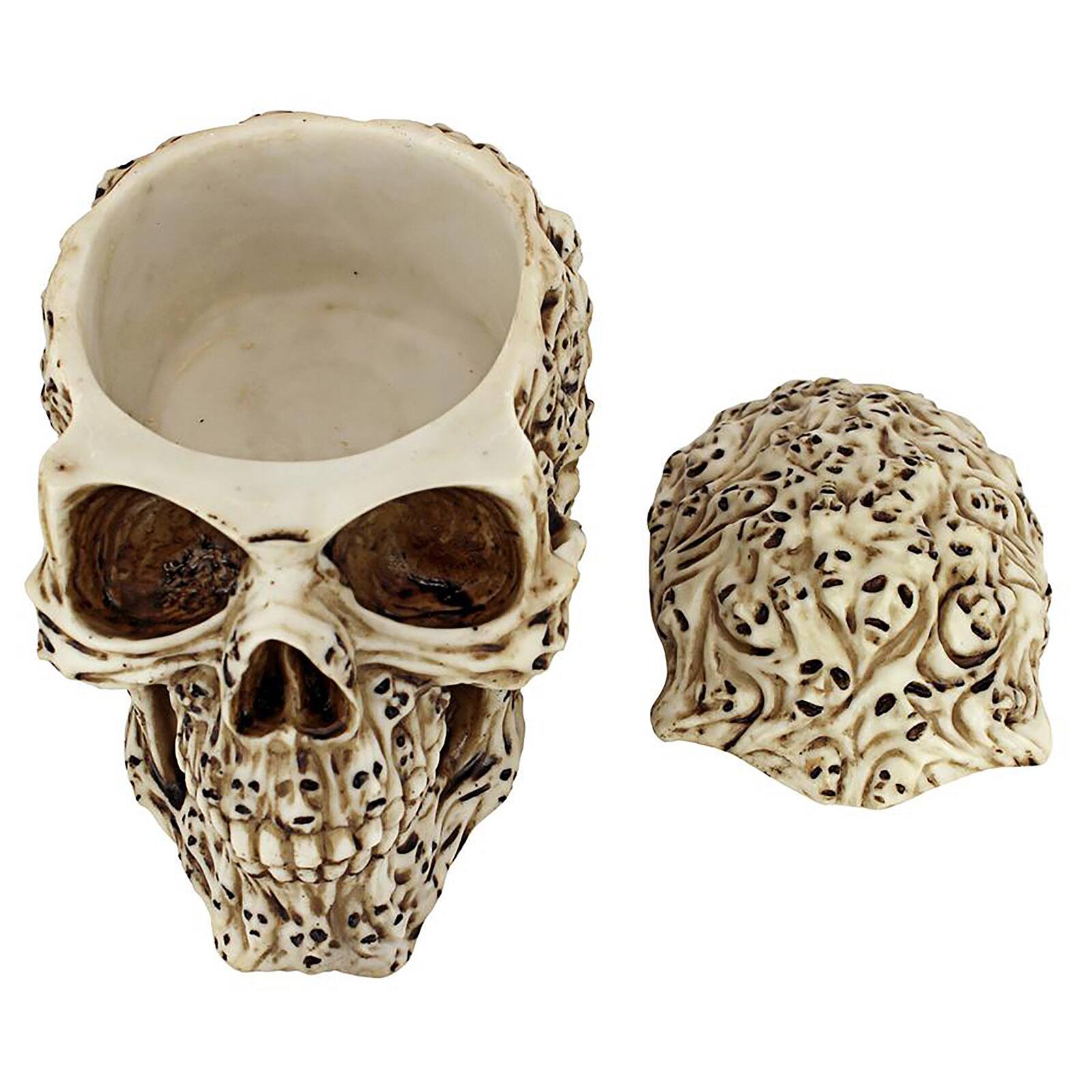 Design Toscano 6.5&#x22; Skull&#x27;s Soul Spirit Sculptural Box