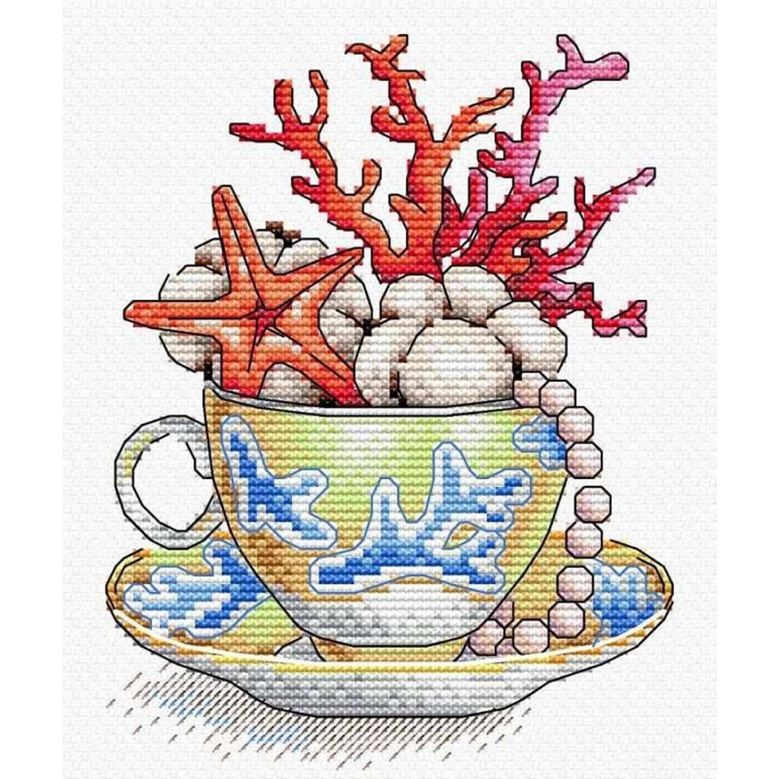 MP Studia Sea Life Cross Stitch Kit