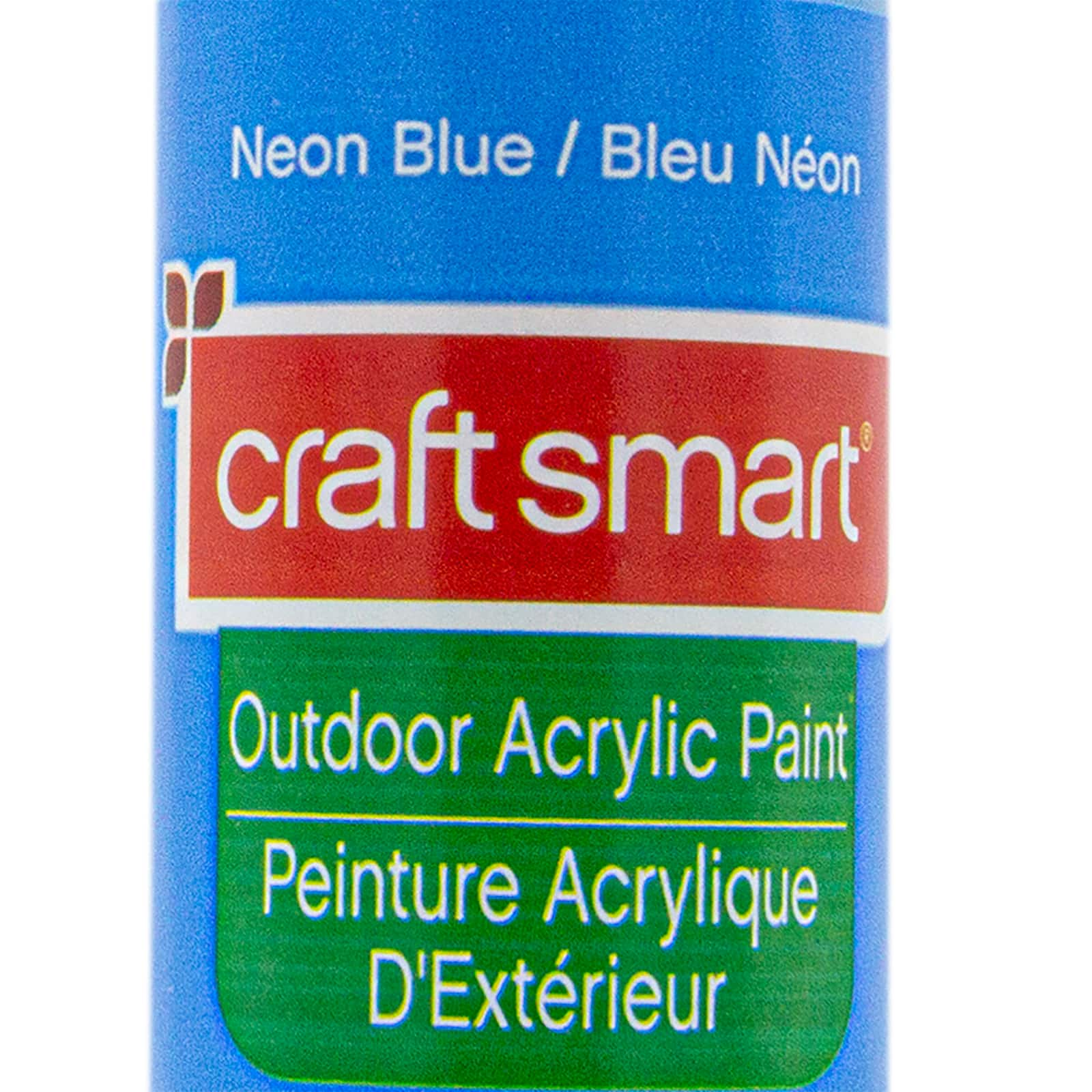 12 Pack: Neon Outdoor Acrylic Paint by Craft Smart®, 2oz. 