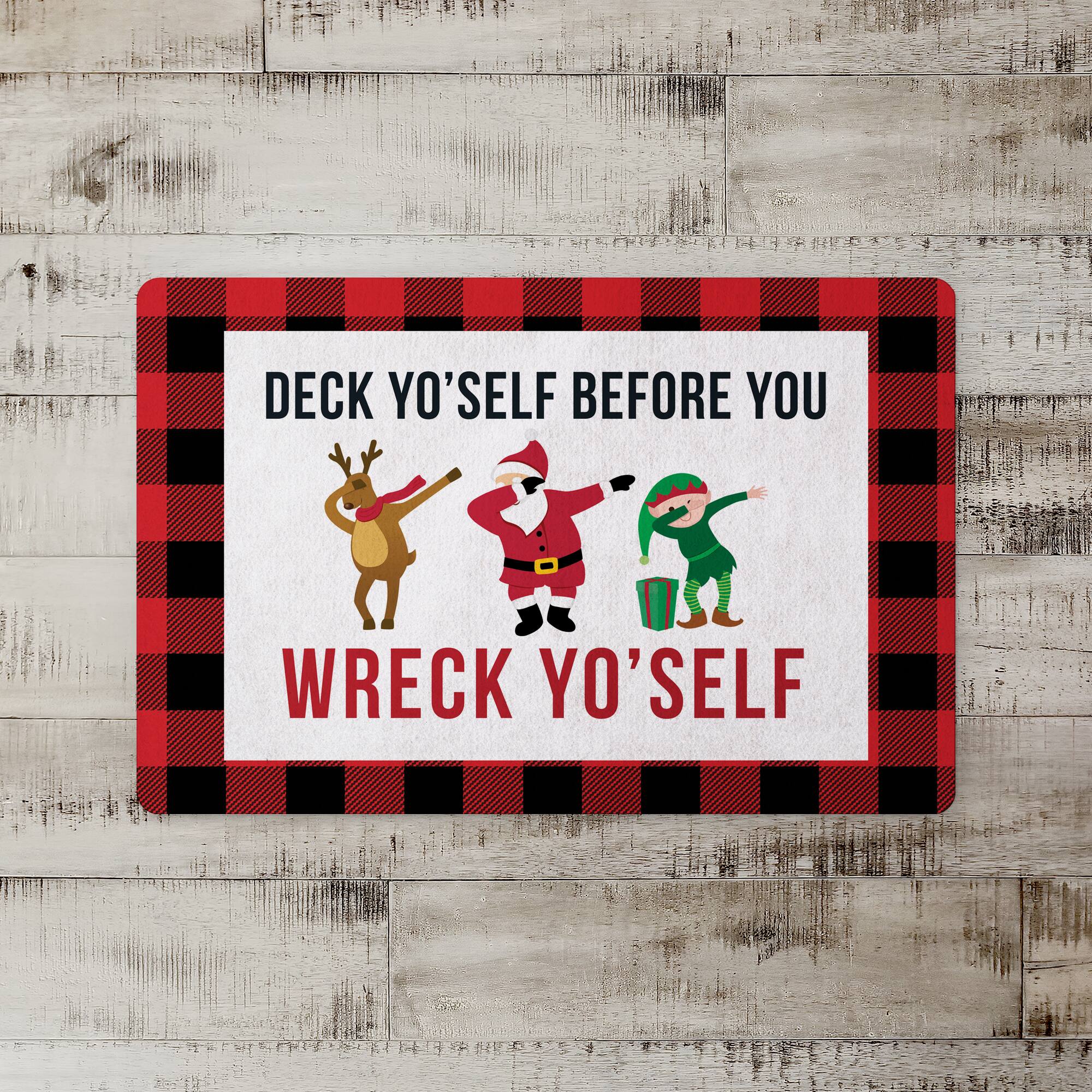 Deck Yo Self 27x18 Floor Mat