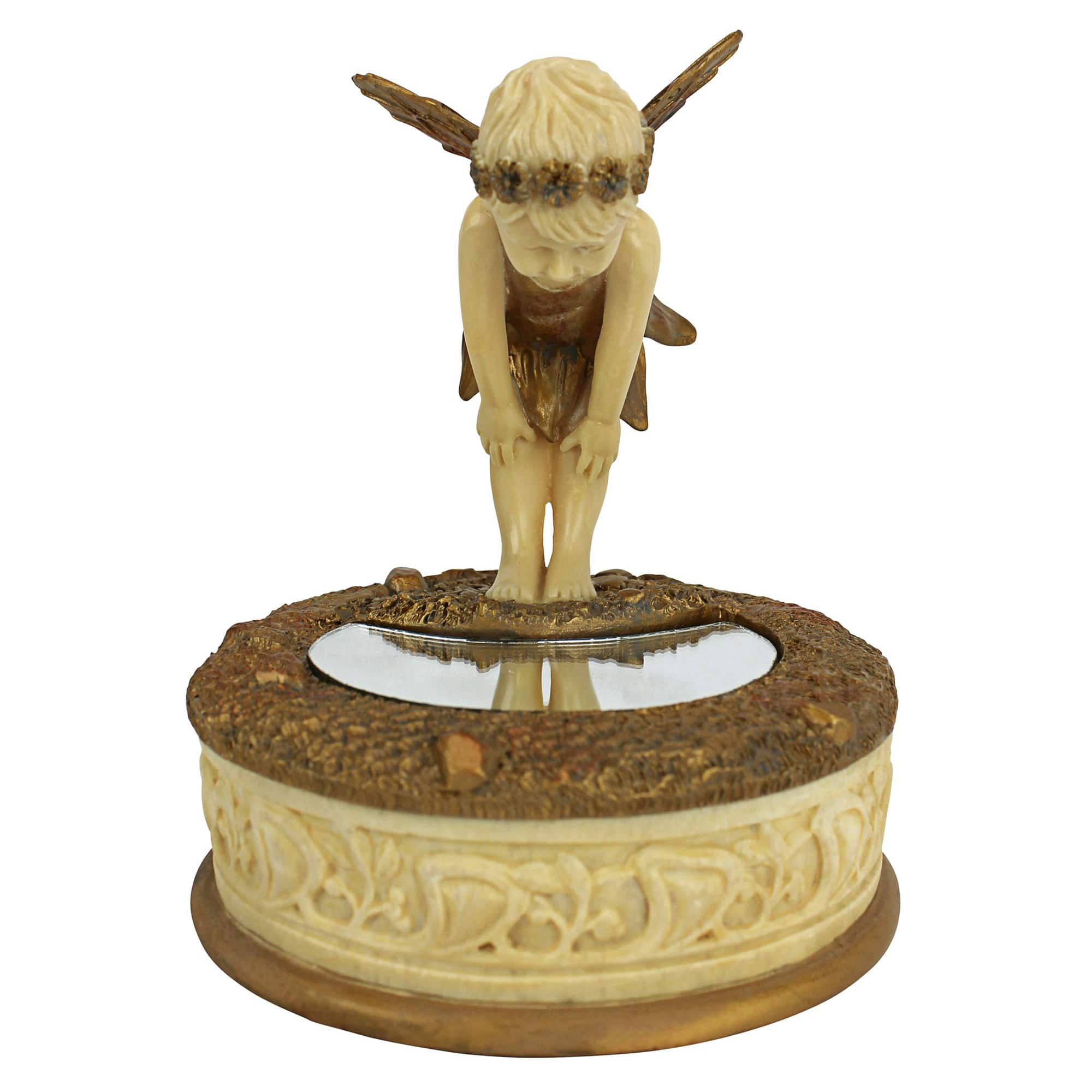 Design Toscano 6" A Pondering Fairy Collectible Box