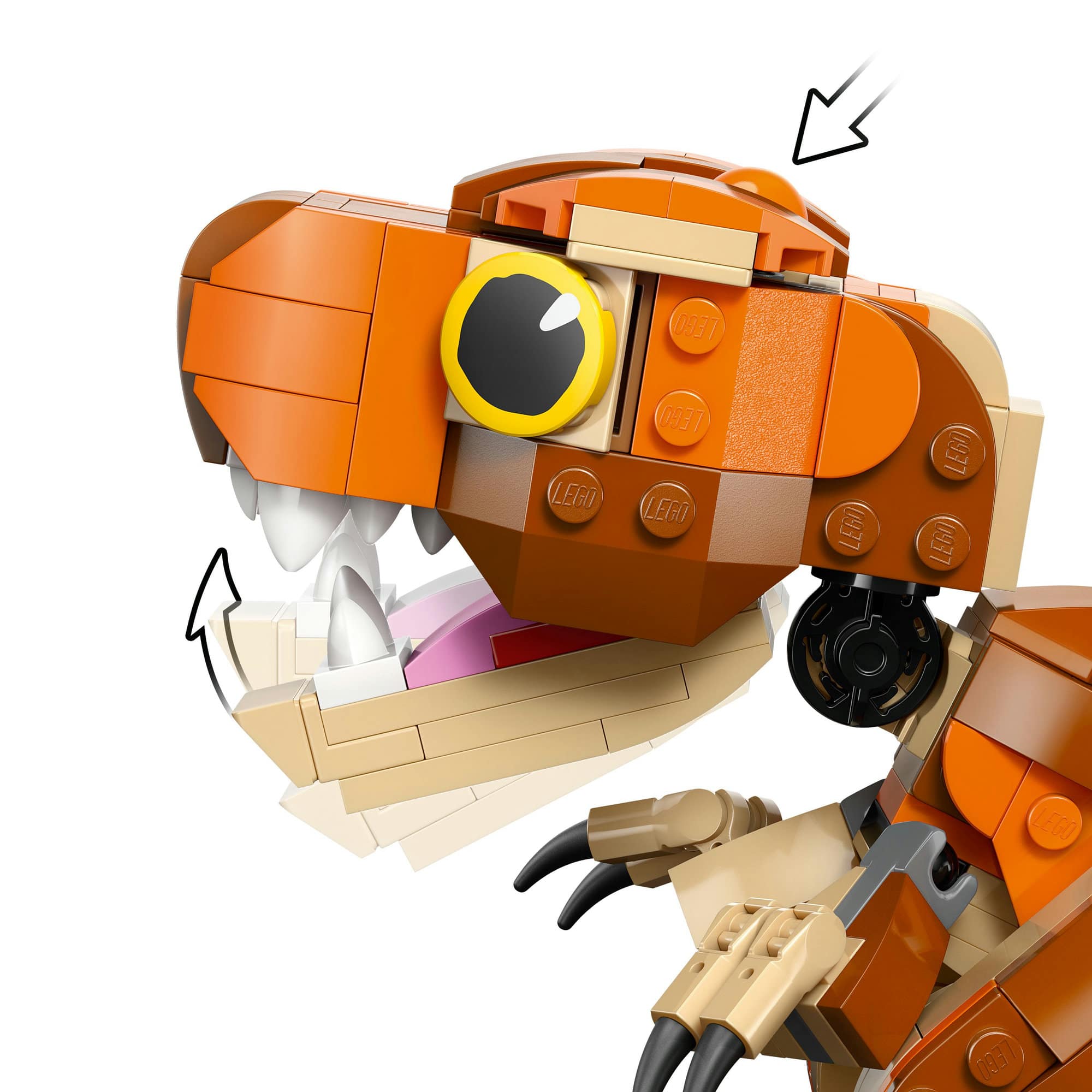 LEGO® Jurassic World Little Eatie: T. rex Dinosaur Model Building Kit 76967